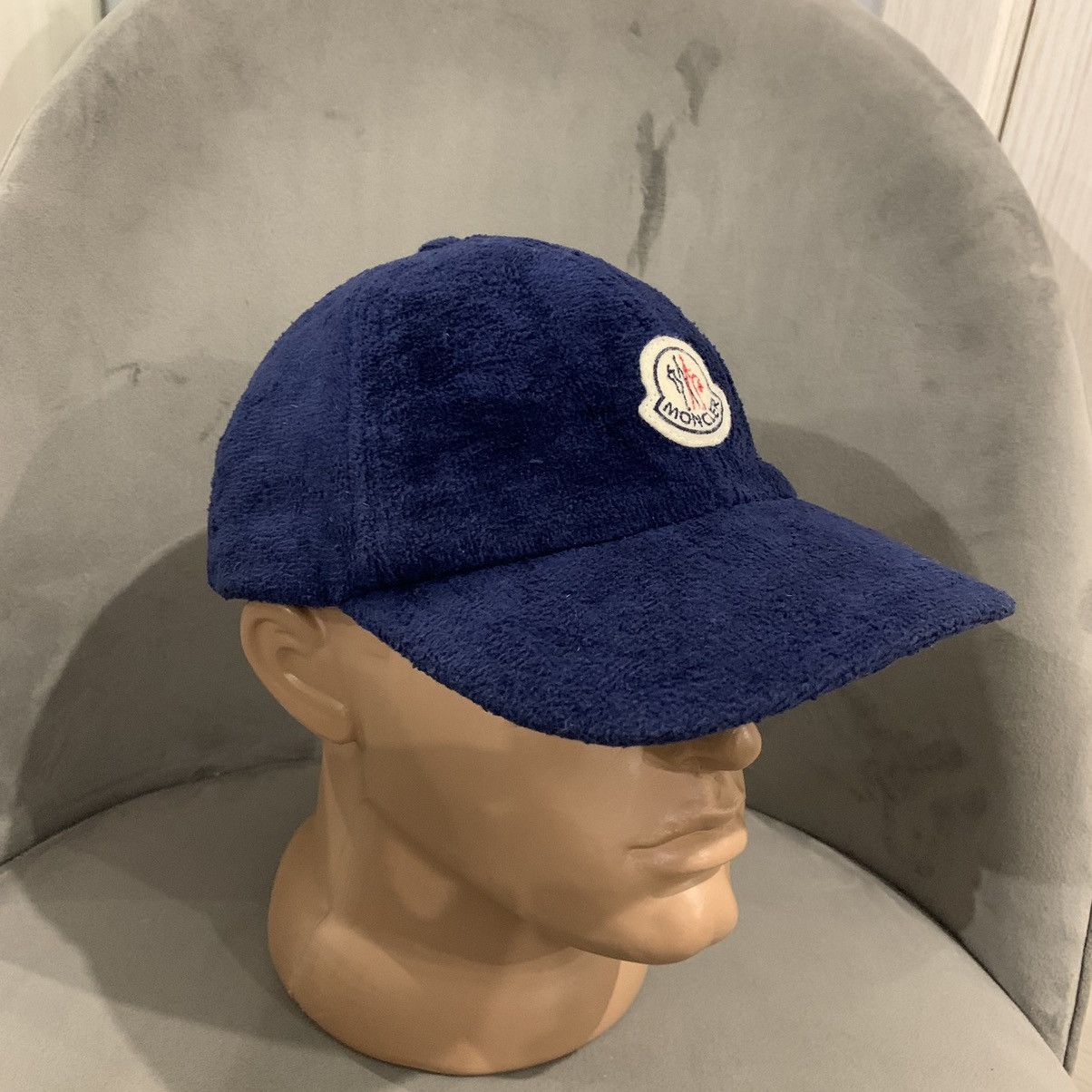 image of Moncler Hat Cap in Blue, Men's