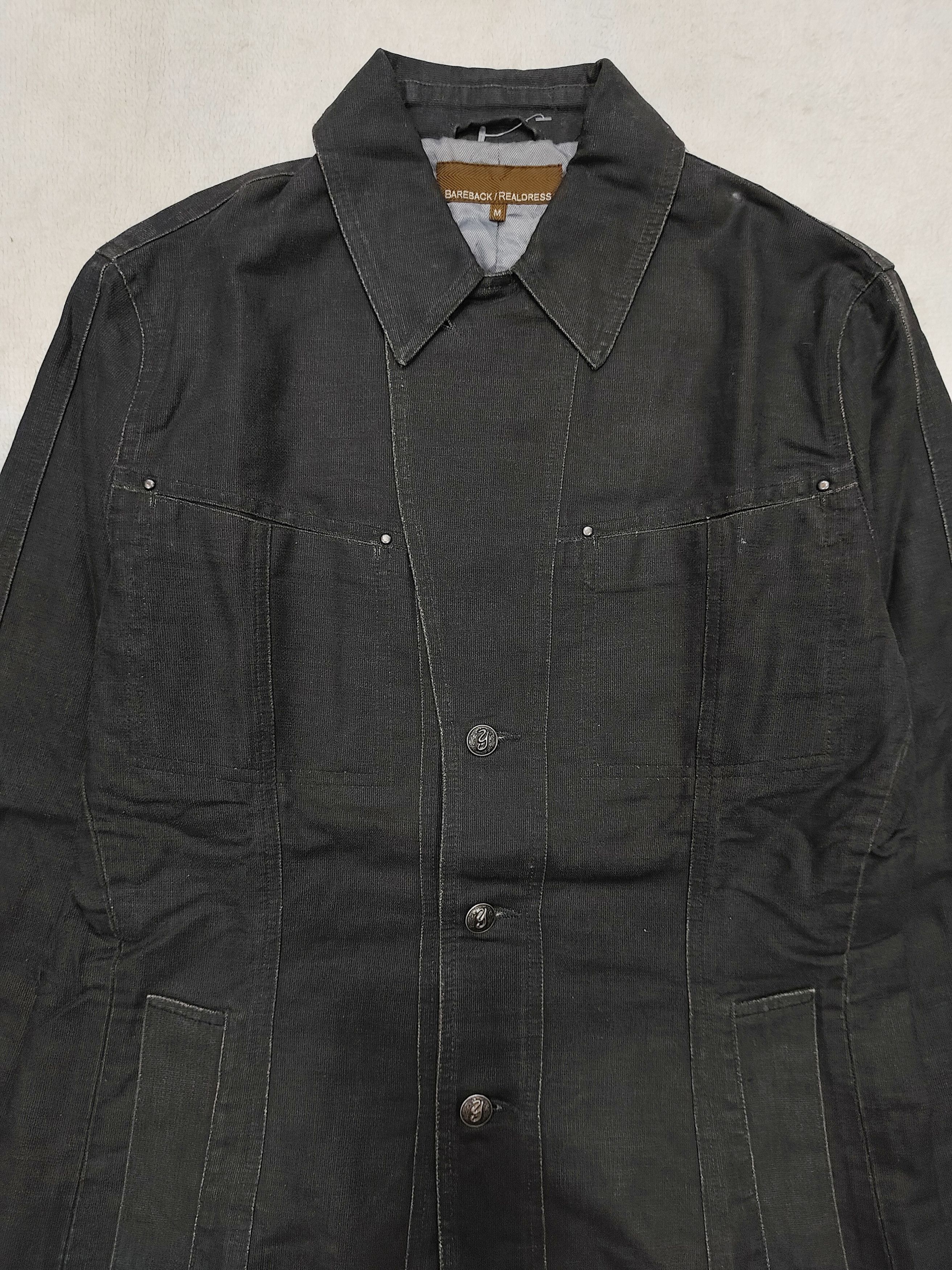 Japanese Brand Bareback/Realdress🇯🇵 Minimal Tailored Workwear Jacket Size US M / EU 48-50 / 2 - 2 Thumbnail
