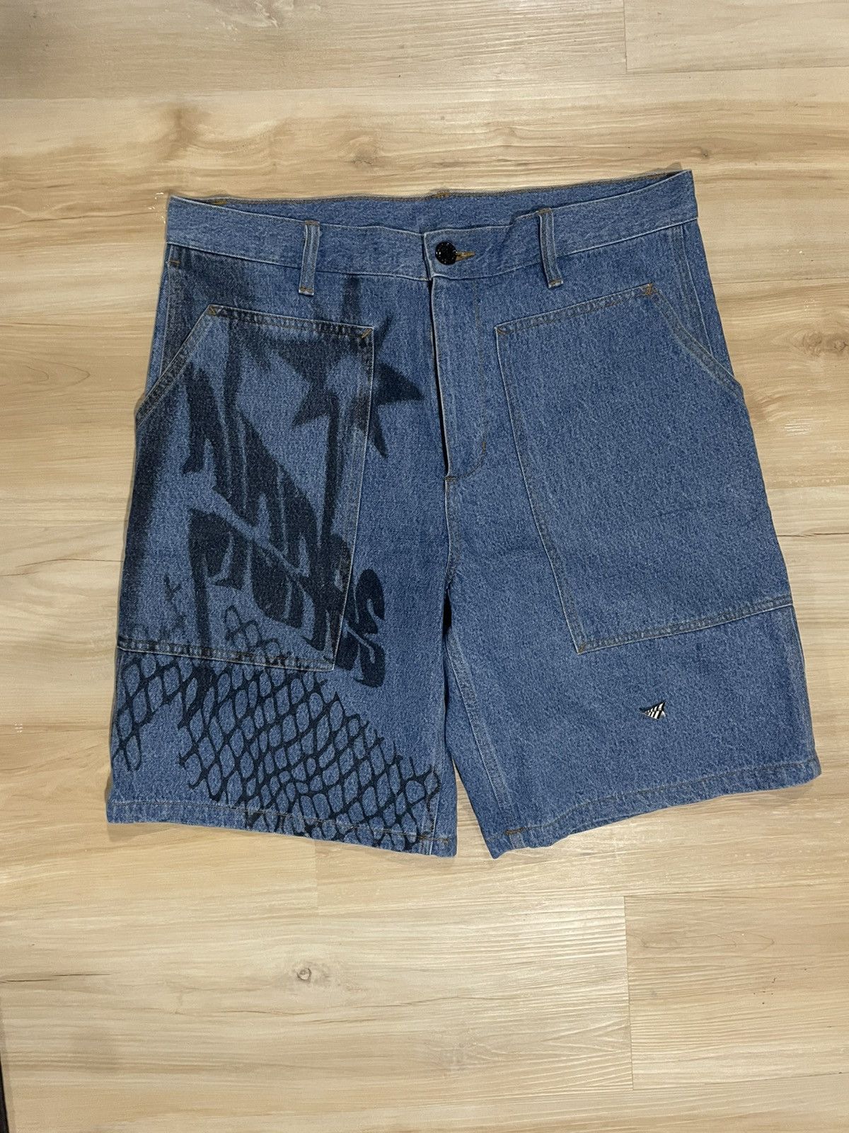 Paper Planes Paper planes Jean Shorts Size US 34 / EU 50 - 1 Thumbnail
