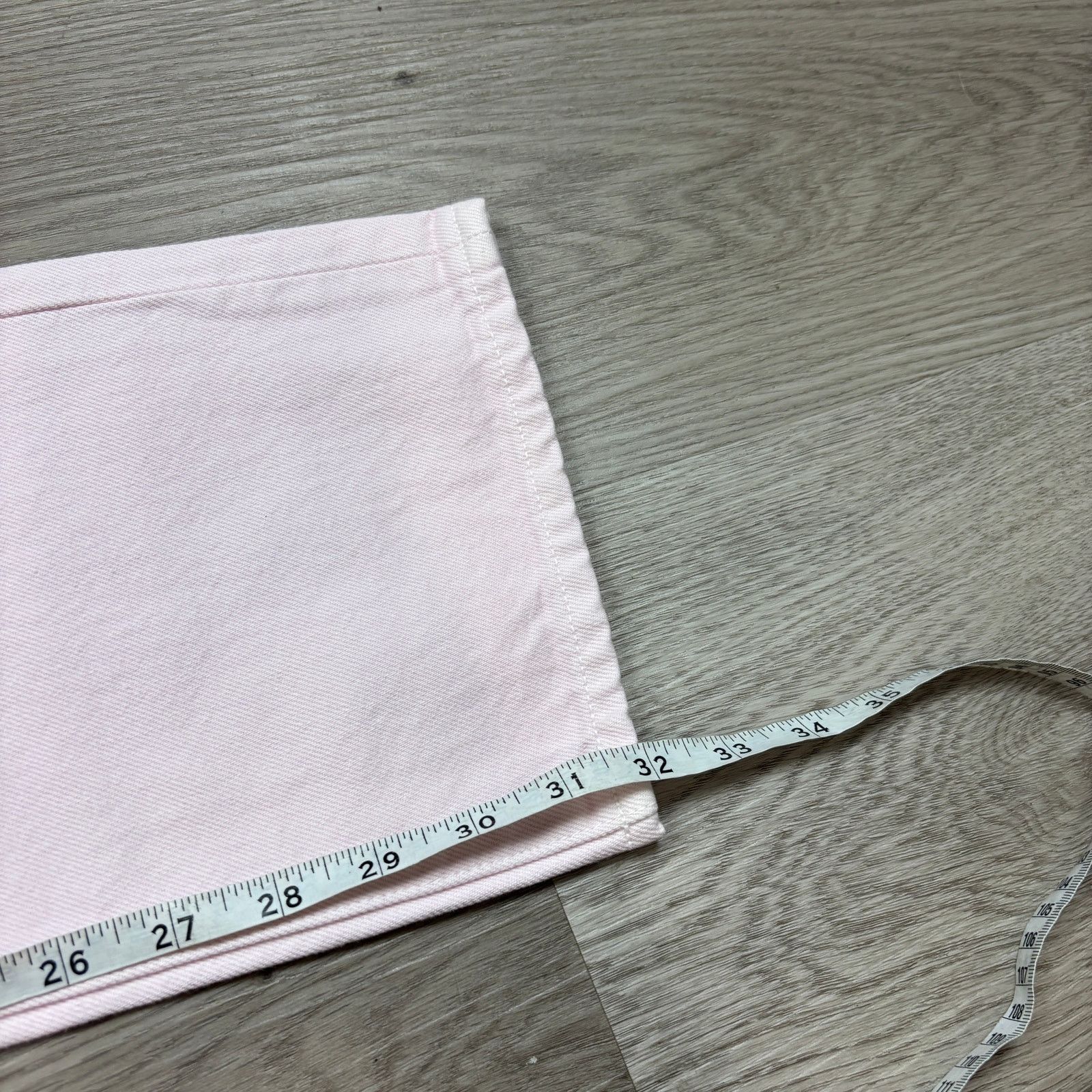 Sid Mashburn $150 Sid Mashburn Slim Straight Jeans Light Pink Men's 33x32 Size US 33 - 8 Thumbnail