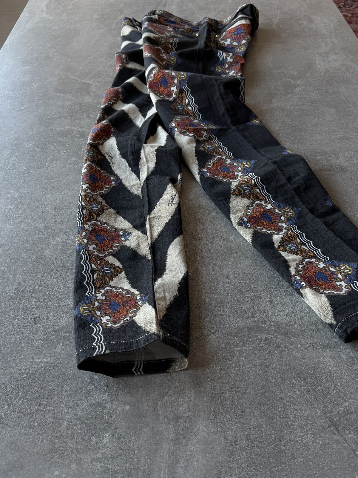 Just Cavalli Just cavalli overprint jeans skinny size 30 Size 30" / US 8 / IT 44 - 3 Thumbnail