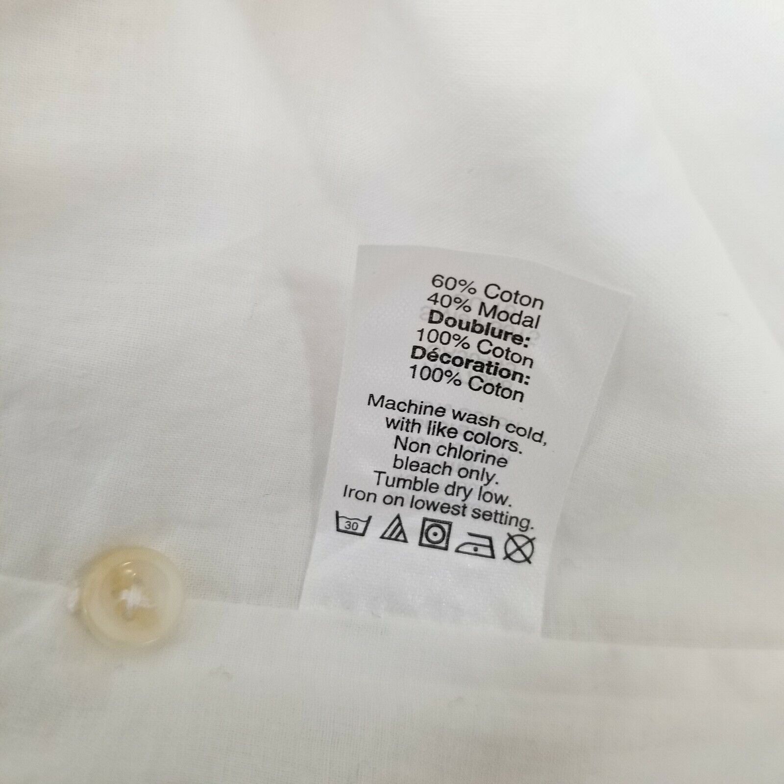 Madewell Madewell 2 Sundream White Dress Lace Fringe Mini Shift Sleev Size XS / US 0-2 / IT 36-38 - 6 Thumbnail