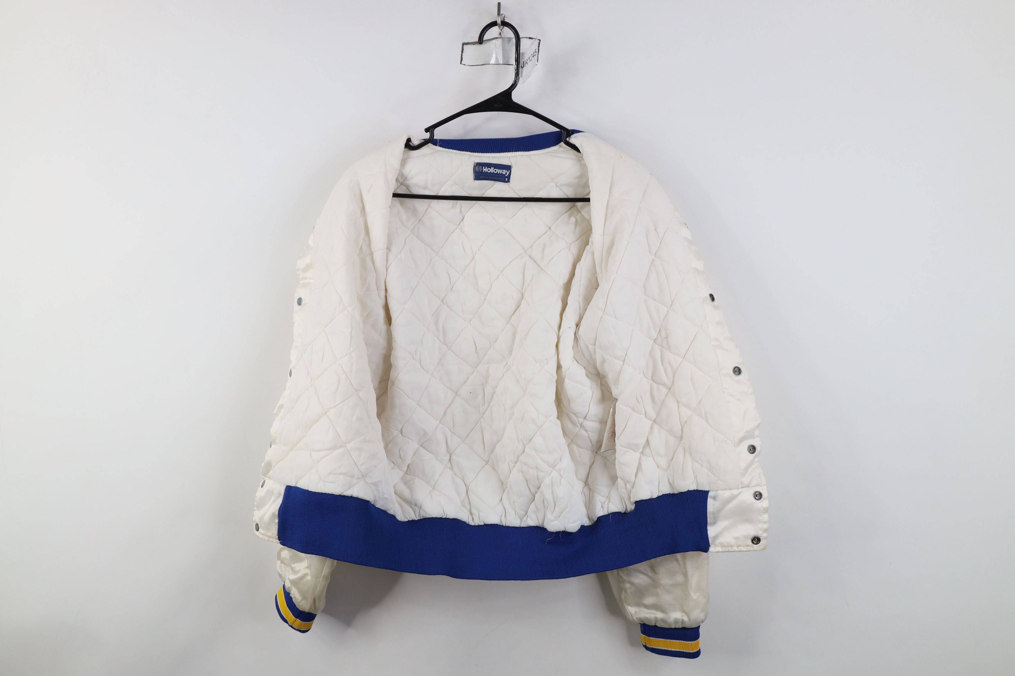 Vintage Vintage 80s 90s Streetwear Quilted Satin Bomber Jacket USA Size US S / EU 44-46 / 1 - 10 Thumbnail