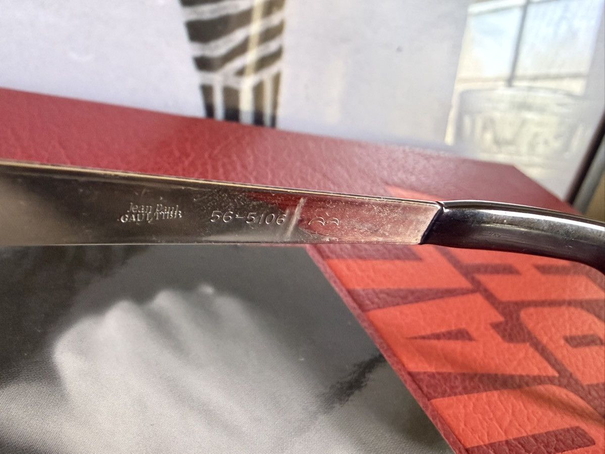 Jean Paul Gaultier 90’s Jean Paul Gaultier Archive Runway Sunglasses Size ONE SIZE - 5 Thumbnail