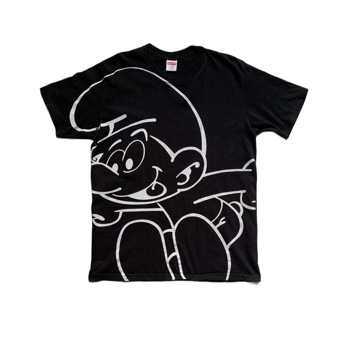 Supreme Supreme x Smurfs Black T-Shirt Size US M / EU 48-50 / 2 - 1 Thumbnail