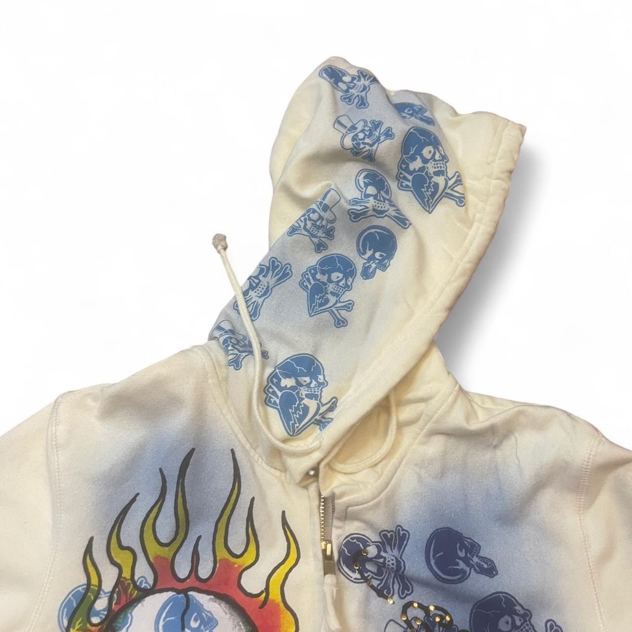Ed Hardy Vintage Ed hardy all over print zip up hoodie Size M / US 6-8 / IT 42-44 - 5 Thumbnail