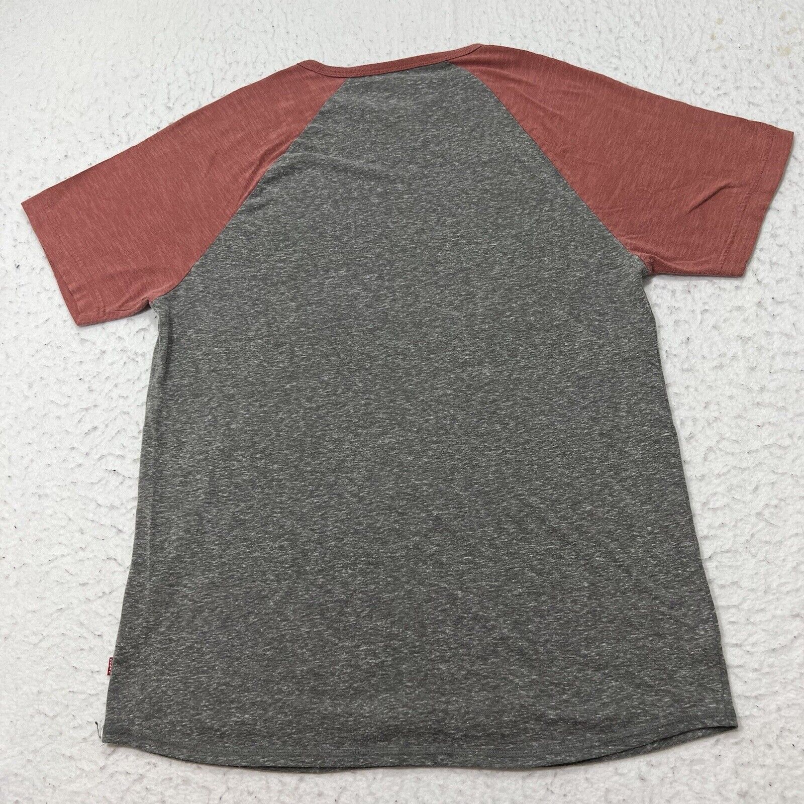 Levi's Levi's Medium Gray Floral Patterned Logo Graphic T Shirt Size US M / EU 48-50 / 2 - 9 Thumbnail