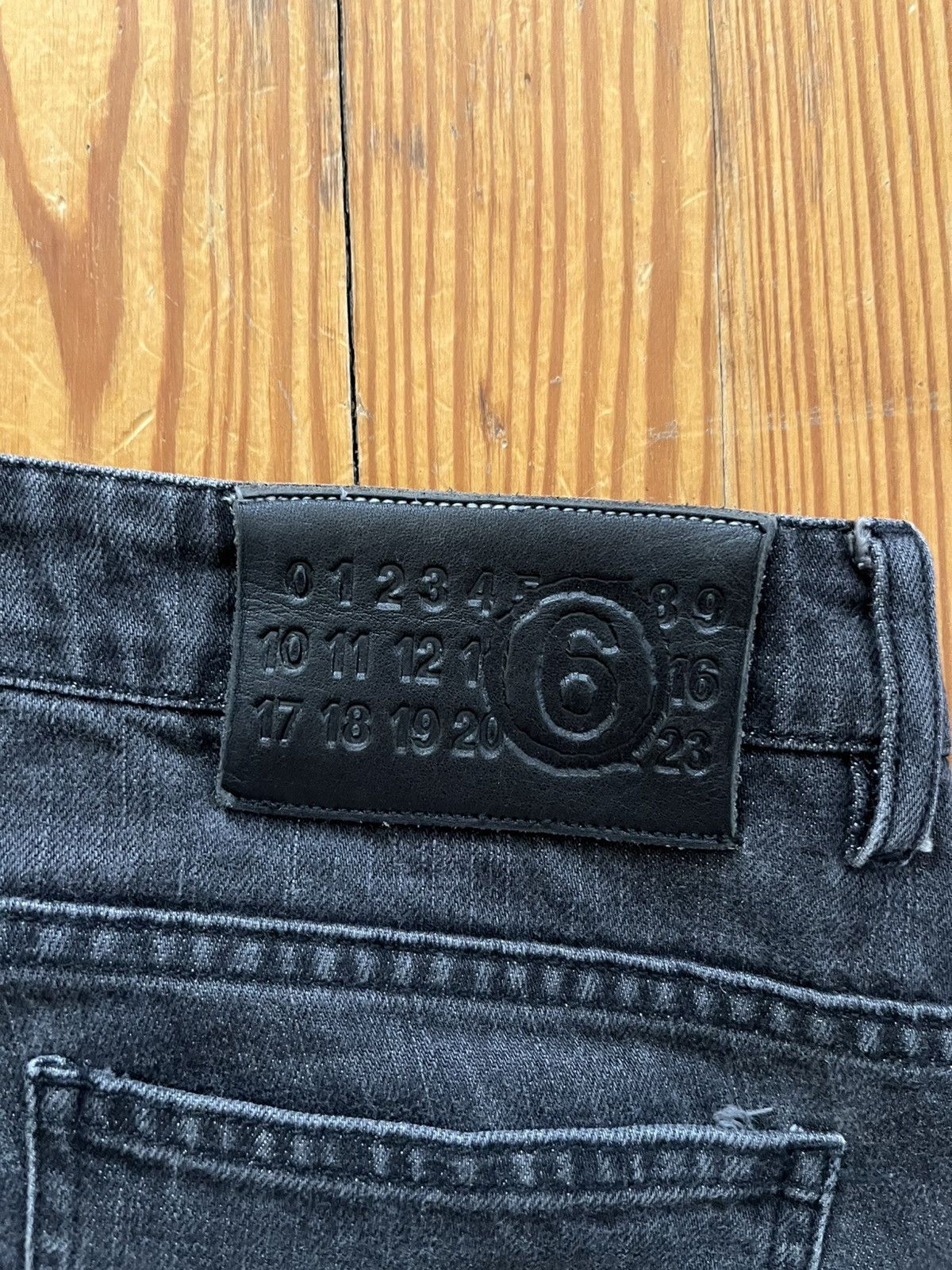 Maison Margiela Archive Maison Margiela 6 Flared Denim Pants Gray Size US 32 / EU 48 - 4 Thumbnail