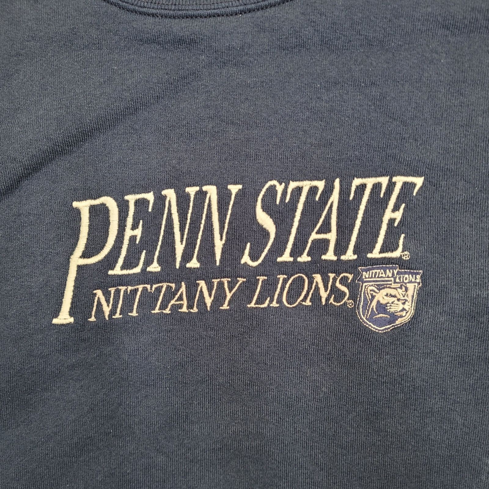 Jerzees Vintage 80s Penn-State Sweatshirt M/L 22x24 Faded Crop Boxy Size US L / EU 52-54 / 3 - 13 Thumbnail