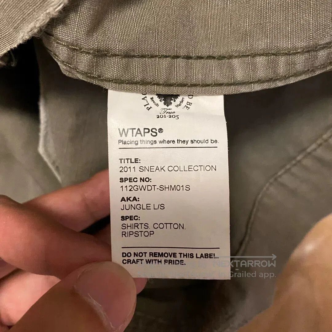 Wtaps Wtaps 11AW Osaka Limited Bone Shirt. Size US M / EU 48-50 / 2 - 7 Thumbnail