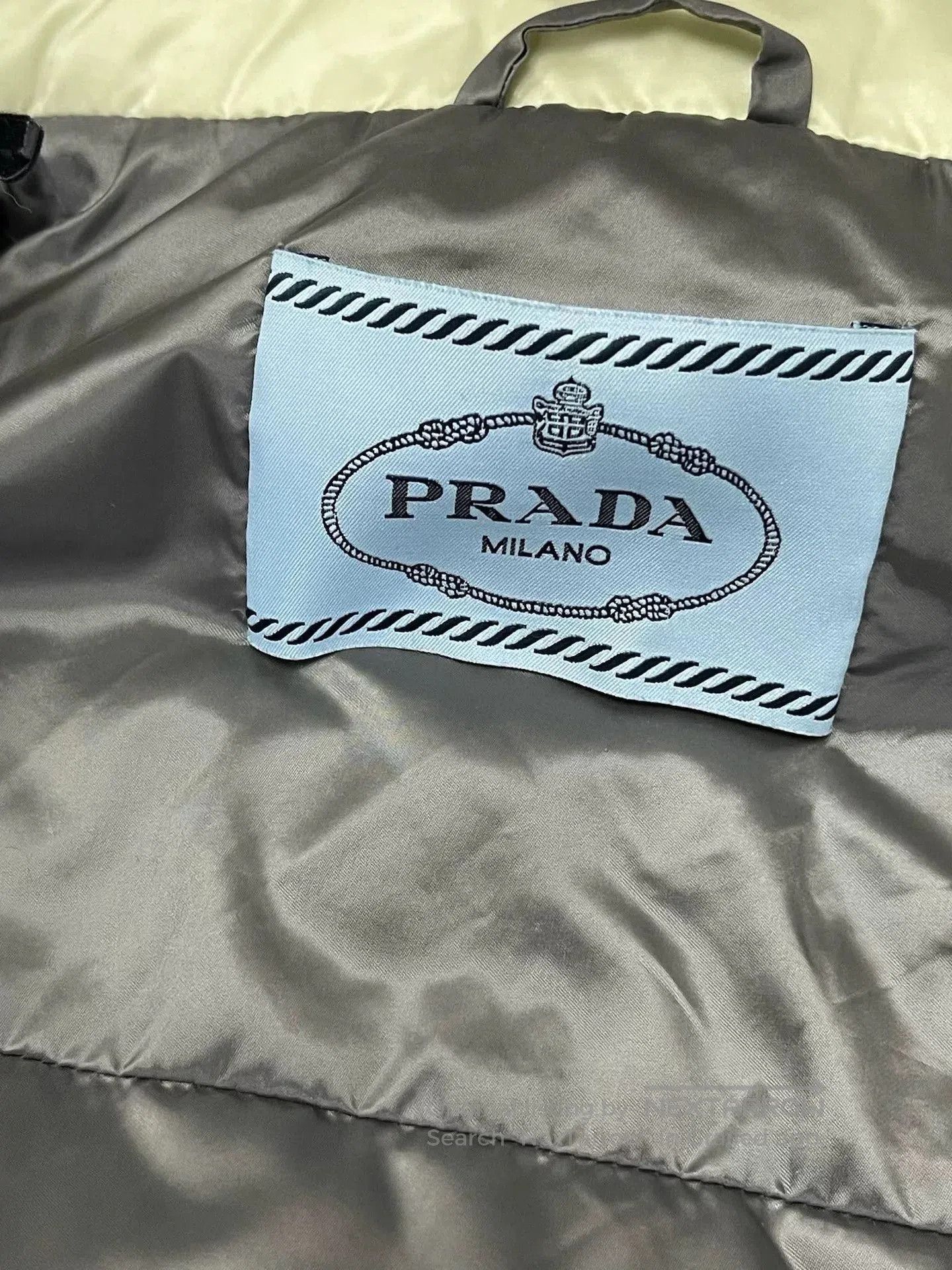 Prada Prada Triangle Logo Striped Down Vest. Size S / US 4 / IT 40 - 4 Thumbnail