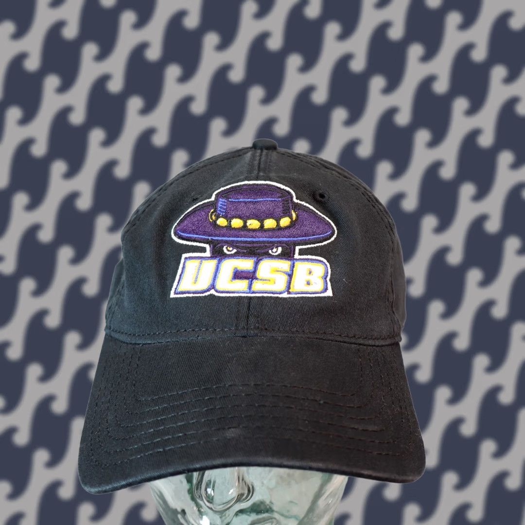 Our Legacy Legacy UCSB Gauchos Hat Embroidered Patch Black Dad Hat Casual Mens Size ONE SIZE - 1 Thumbnail