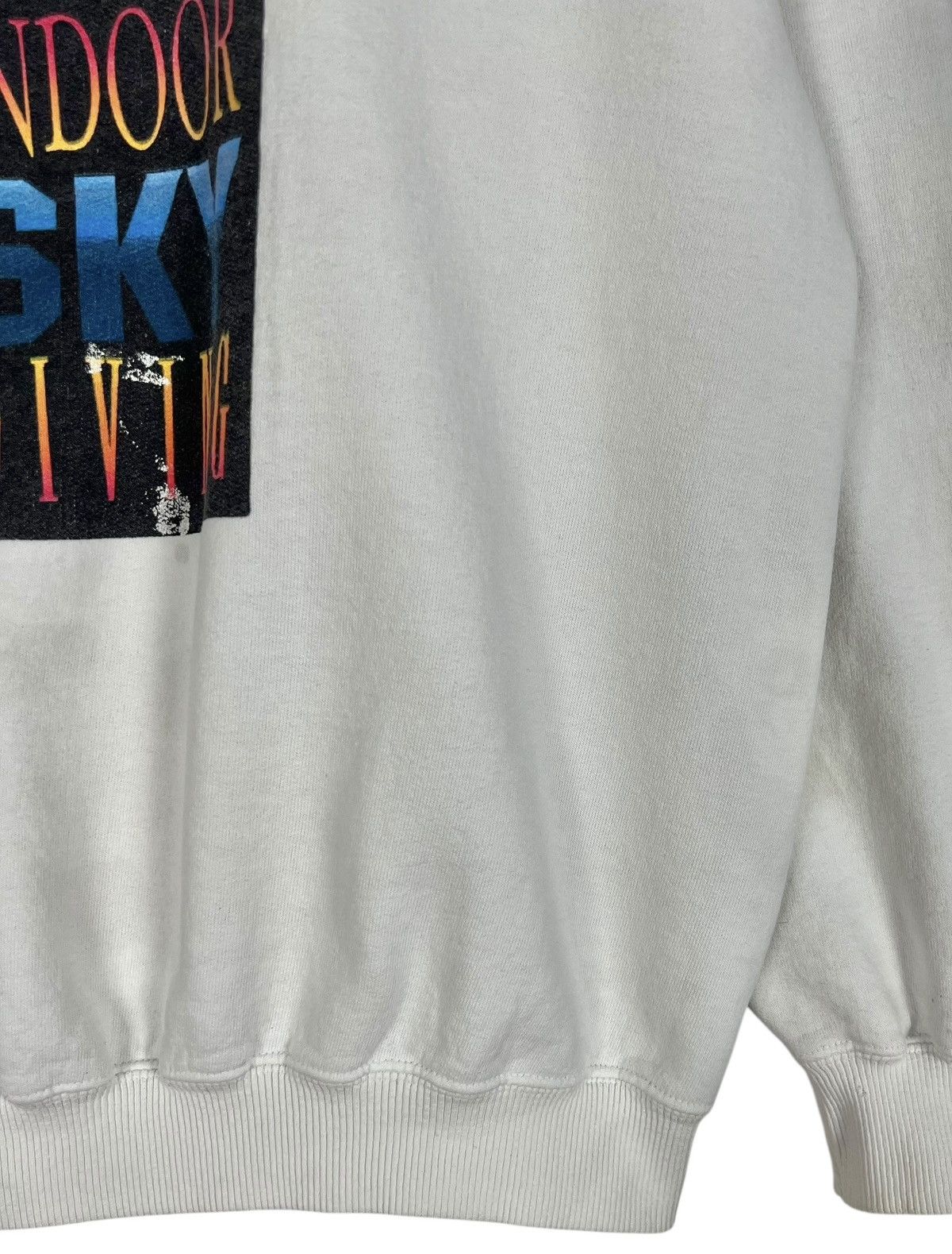 Vintage 90s Vintage FLYAWAY Las Vegas Nevada Skydiving Sweatshirt Size US XL / EU 56 / 4 - 9 Thumbnail