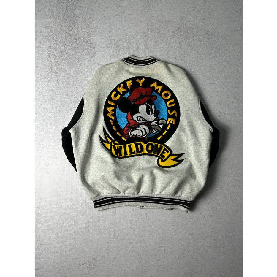 Other Vintage Disney Mickey Mouse Wild One Jacket - Men's Large Size US L / EU 52-54 / 3 - 2 Thumbnail
