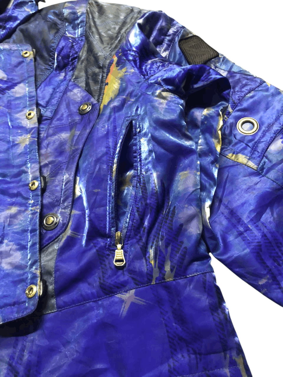 Salomon Vintage SALOMON FRANCE SKI GEAR AOP Winter Jacket Size US L / EU 52-54 / 3 - 11 Thumbnail