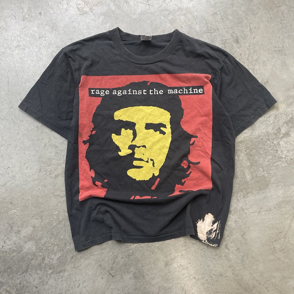 image of Band Tees Crazy Vintage 90's Rage Against The Machine Band T Shirt in Black, Men's (Size Large)