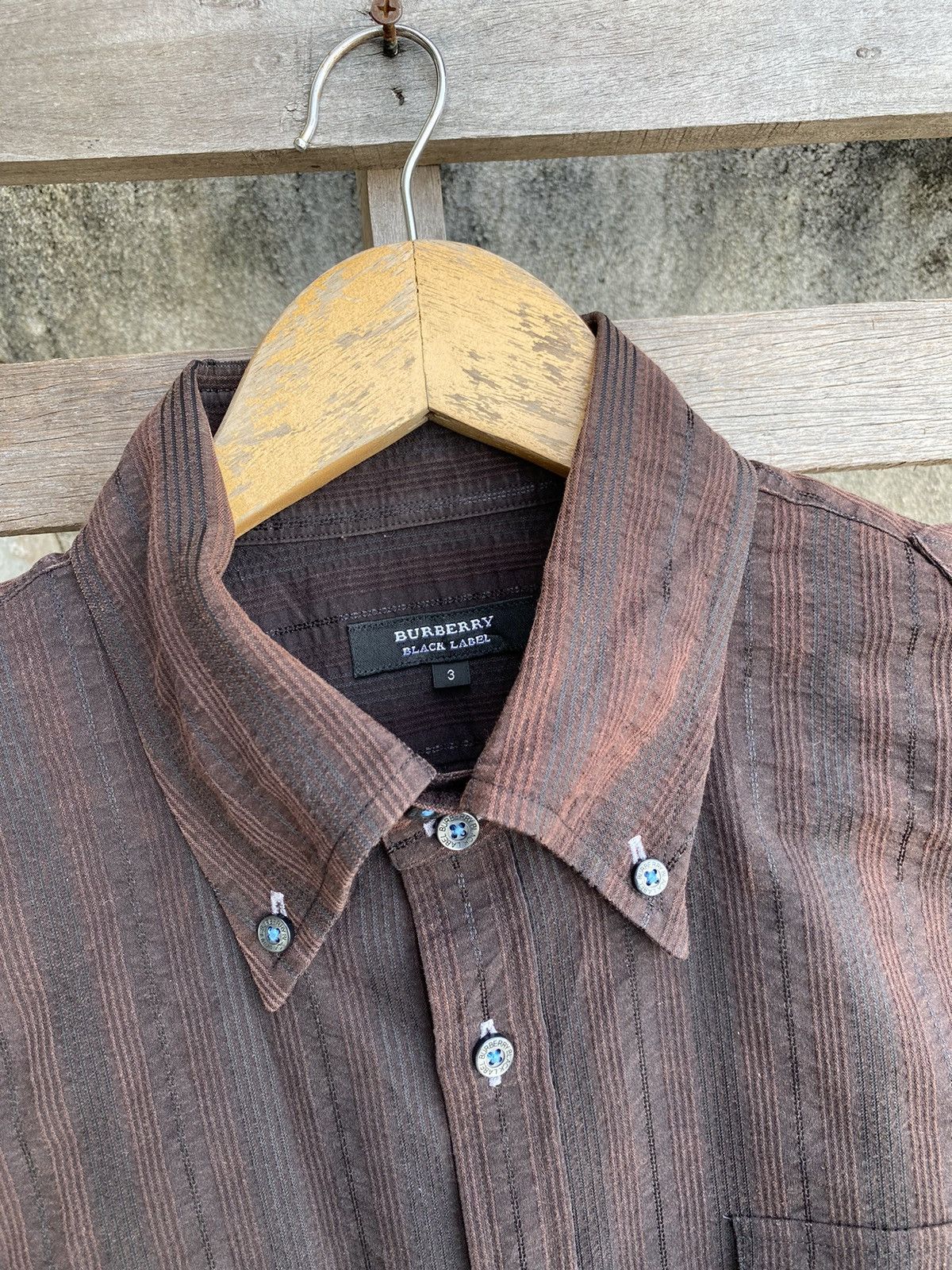 Burberry Burberry Black Label Button Ups Shirt Size US M / EU 48-50 / 2 - 6 Thumbnail