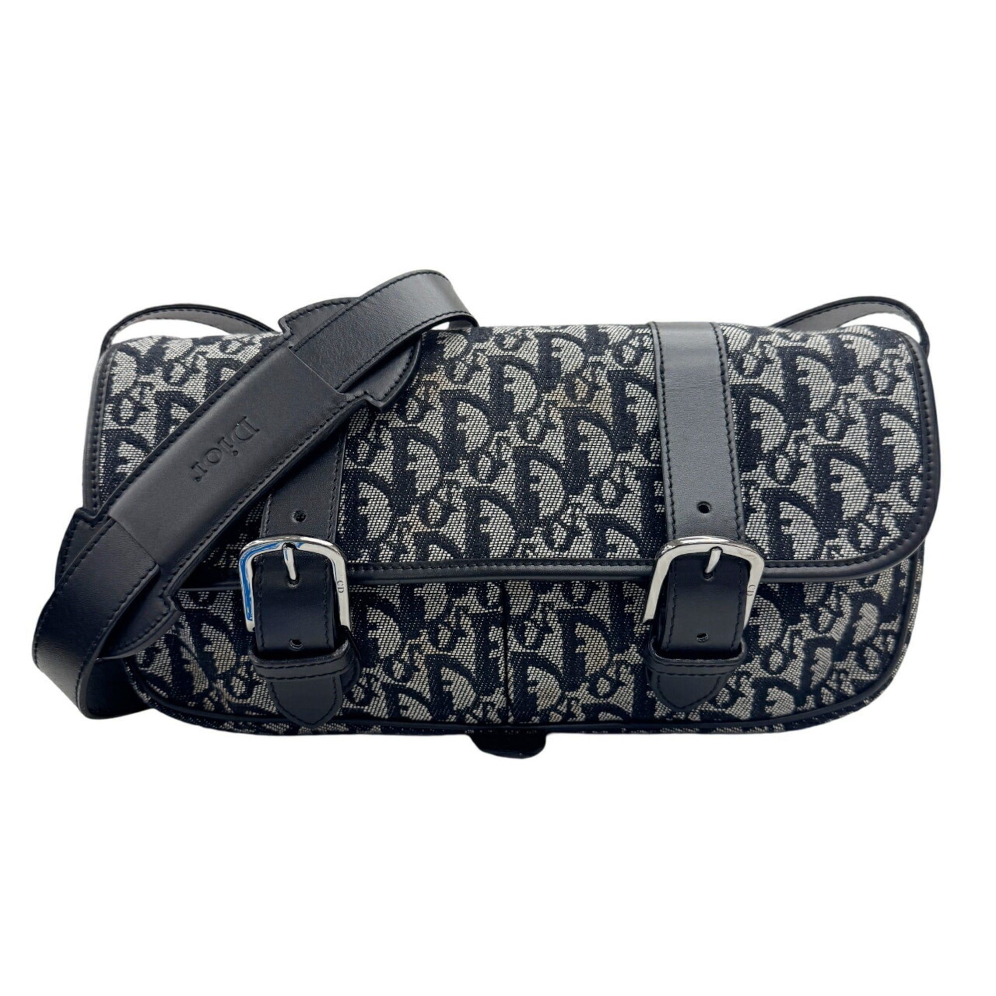 Dior Christian Dior Trotter Navy Shoulder Bag (Men's & Women's) Size ONE SIZE - 1 Thumbnail
