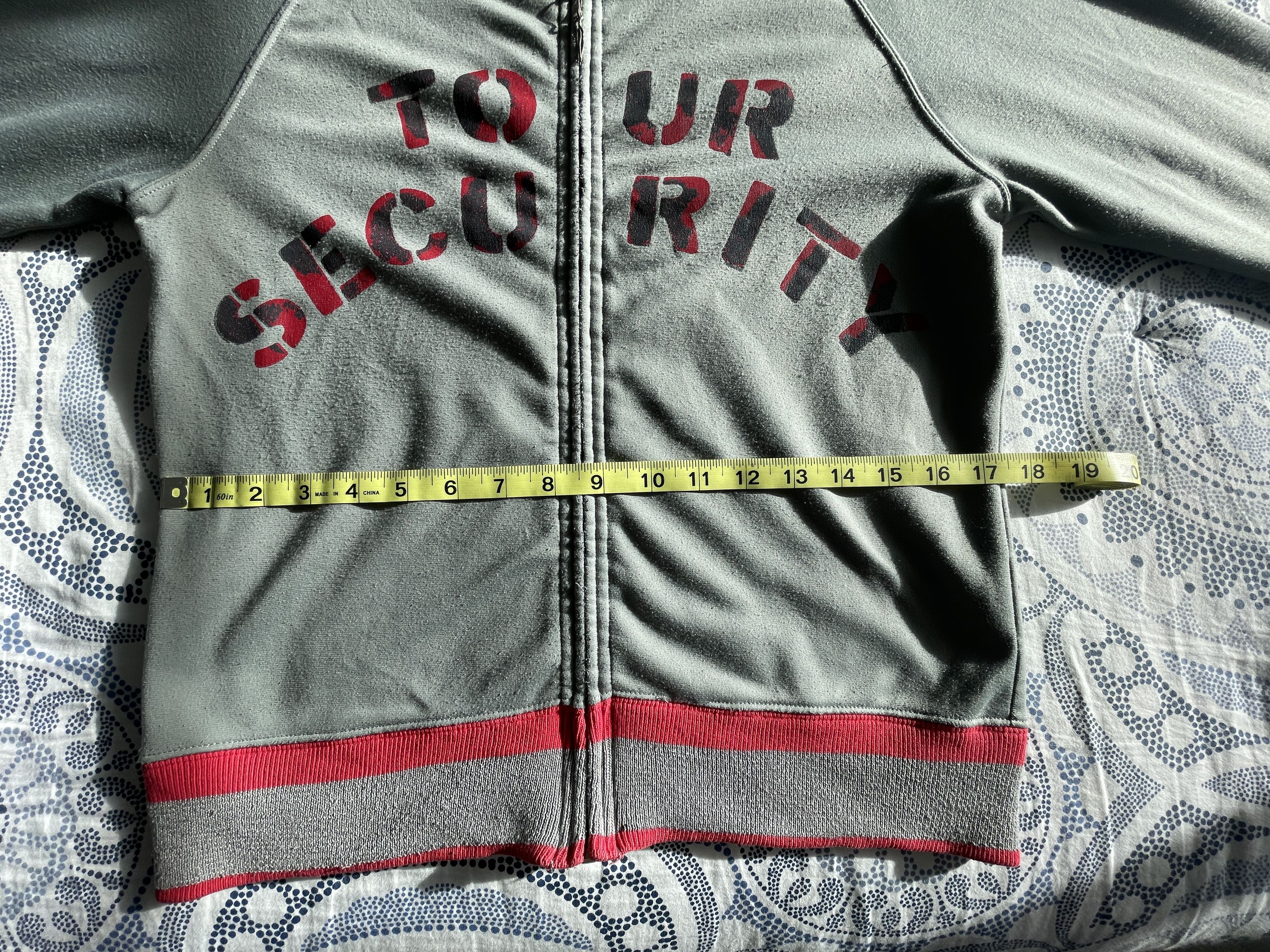 Diesel Diesel European Tour Track Jacket Y2K Gray Red Size US S / EU 44-46 / 1 - 2 Thumbnail