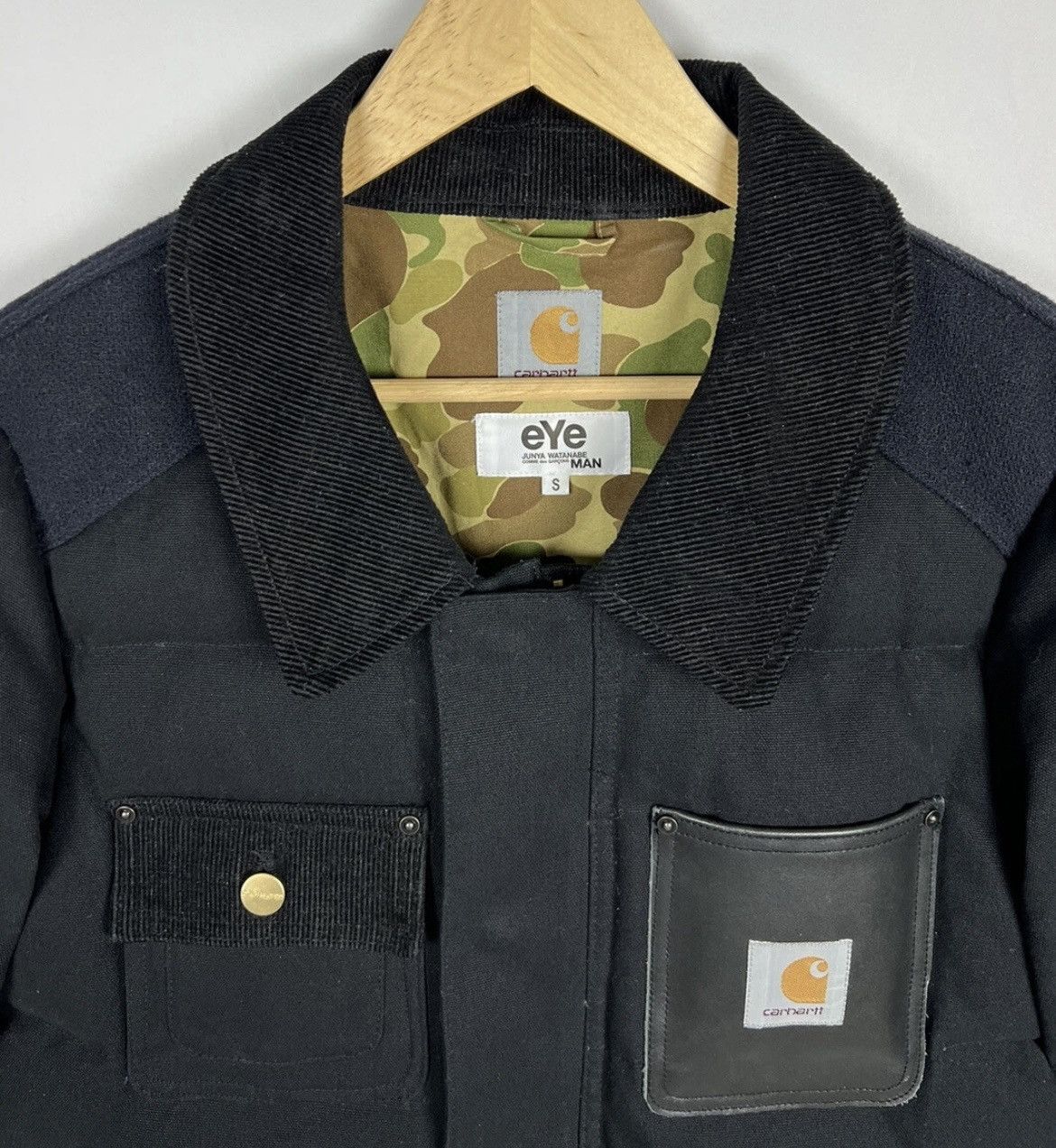 Carhartt × Junya Watanabe Junya Watanabe MAN X Carhartt Down Fill Chore Coat Men’s S Size US S / EU 44-46 / 1 - 2 Thumbnail