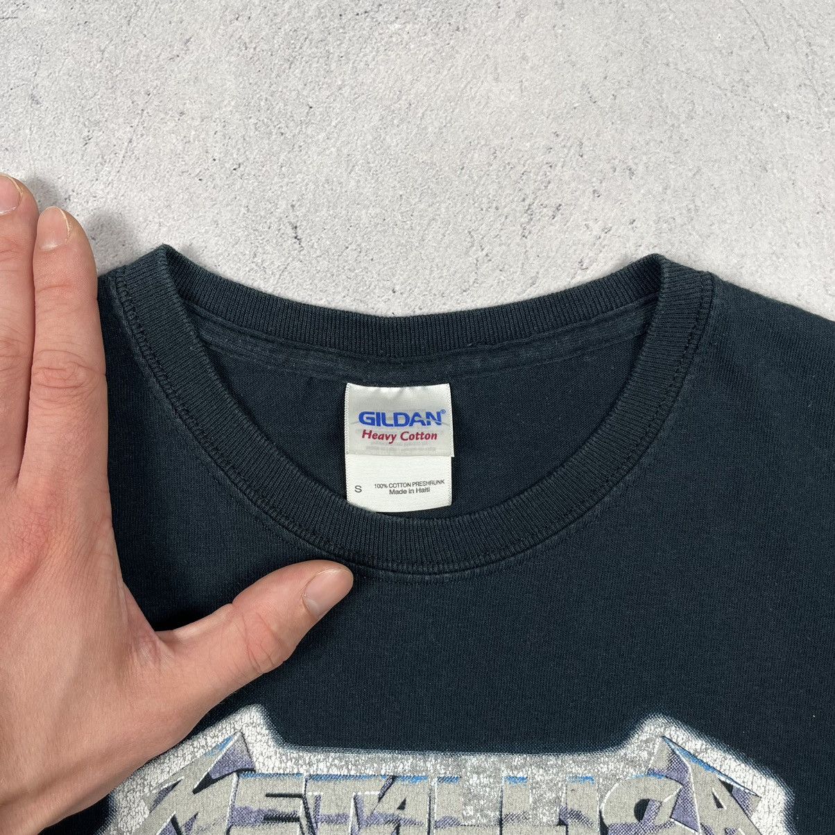 Band Tees Vintage Metallica Ride The Lightning rock band tee 90's Size US S / EU 44-46 / 1 - 17 Thumbnail
