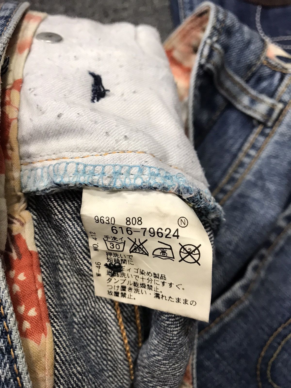 Takeo Kikuchi Takeo Kikuchi Japanese Brand Distressed Patchworks Denim Size US 32 / EU 48 - 9 Thumbnail
