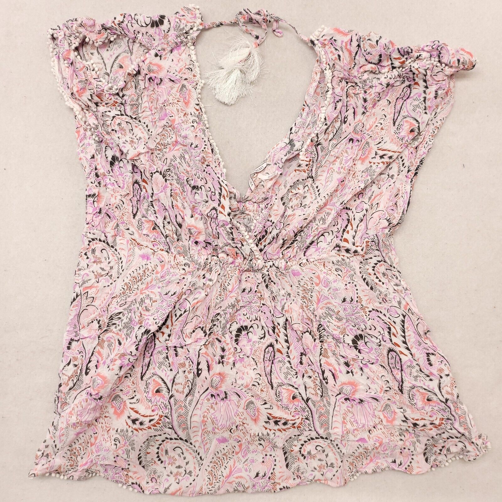 Victoria's Secret Victorias Secret Casual Pullover Blouse Womens Size XS Pink Size XS / US 0-2 / IT 36-38 - 2 Thumbnail