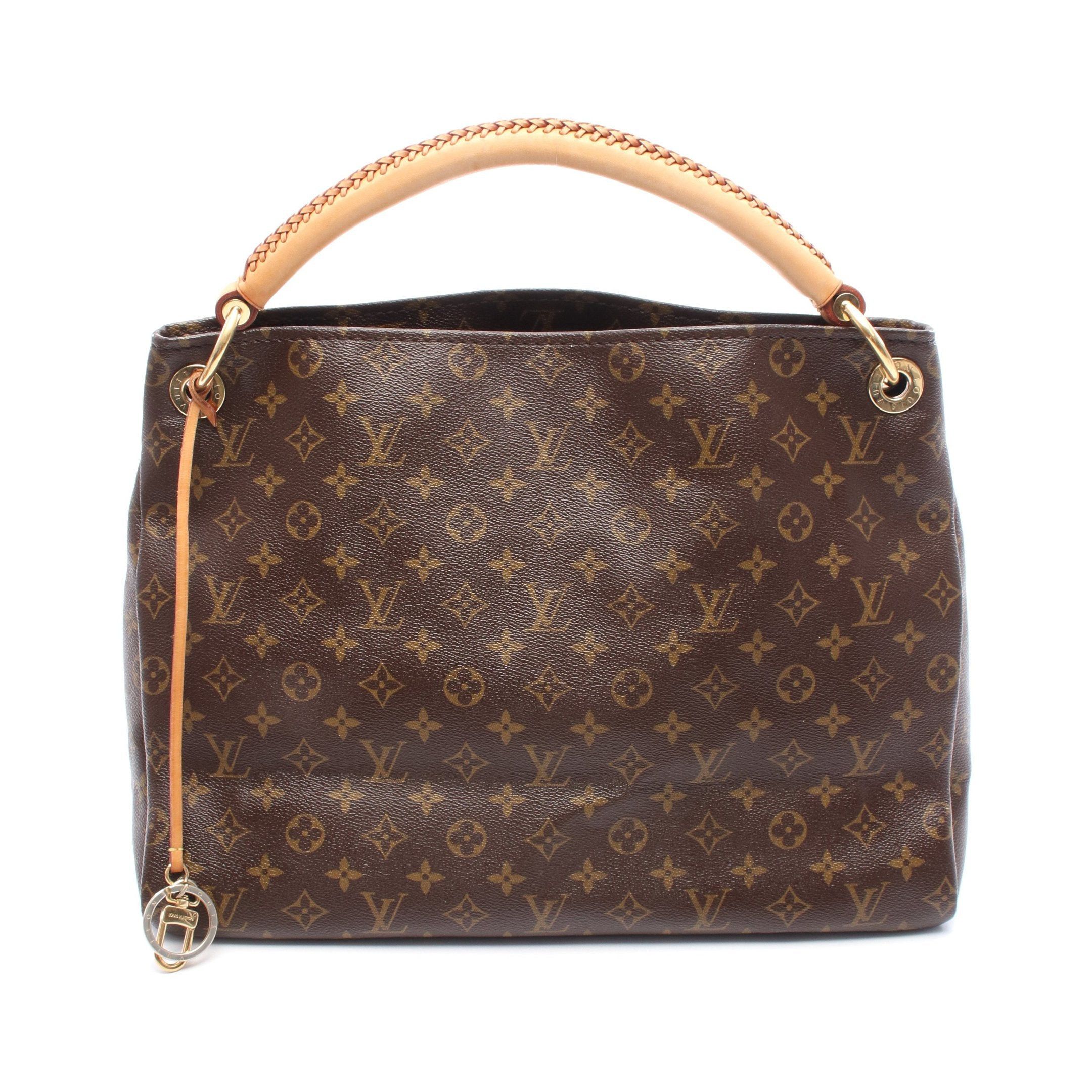Louis Vuitton Louis Vuitton Artsy Mm Monogram Shoulder Bag Leather Brown Size ONE SIZE - 1 Thumbnail