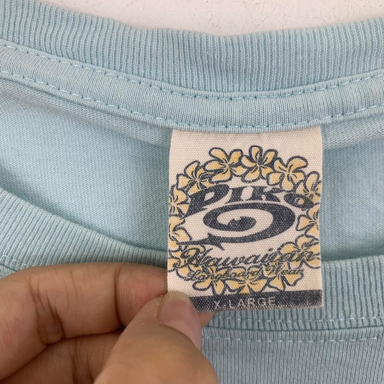Vintage Vintage PIKO HAWAII AZTEC Logo Navajo Surf Tee Shirt Top Size XL / US 12-14 / IT 48-50 - 3 Thumbnail