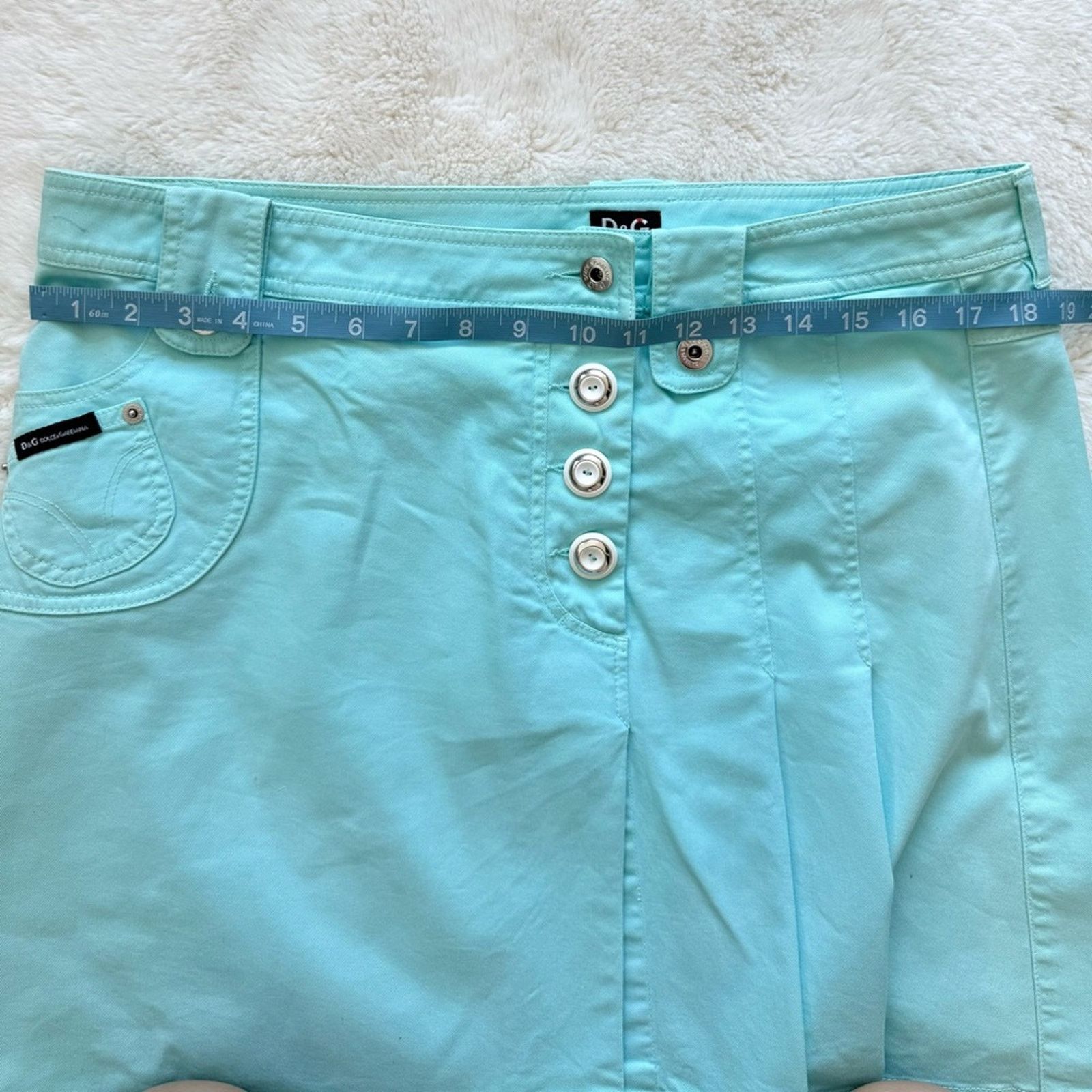 Dolce & Gabbana Vintage Dolce&Gabbana women jeans skirt size 30IT or 10 US Size 32" / US 10 / IT 46 - 8 Thumbnail