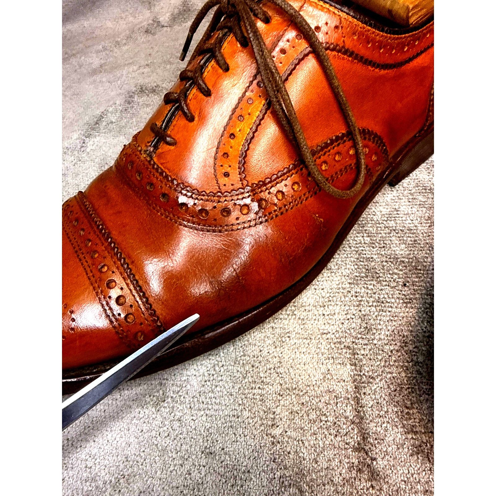 Allen Edmonds Allen Edmonds Strand Cap Toe Oxford Brown Calf 11D Size US 11 / EU 44 - 6 Thumbnail