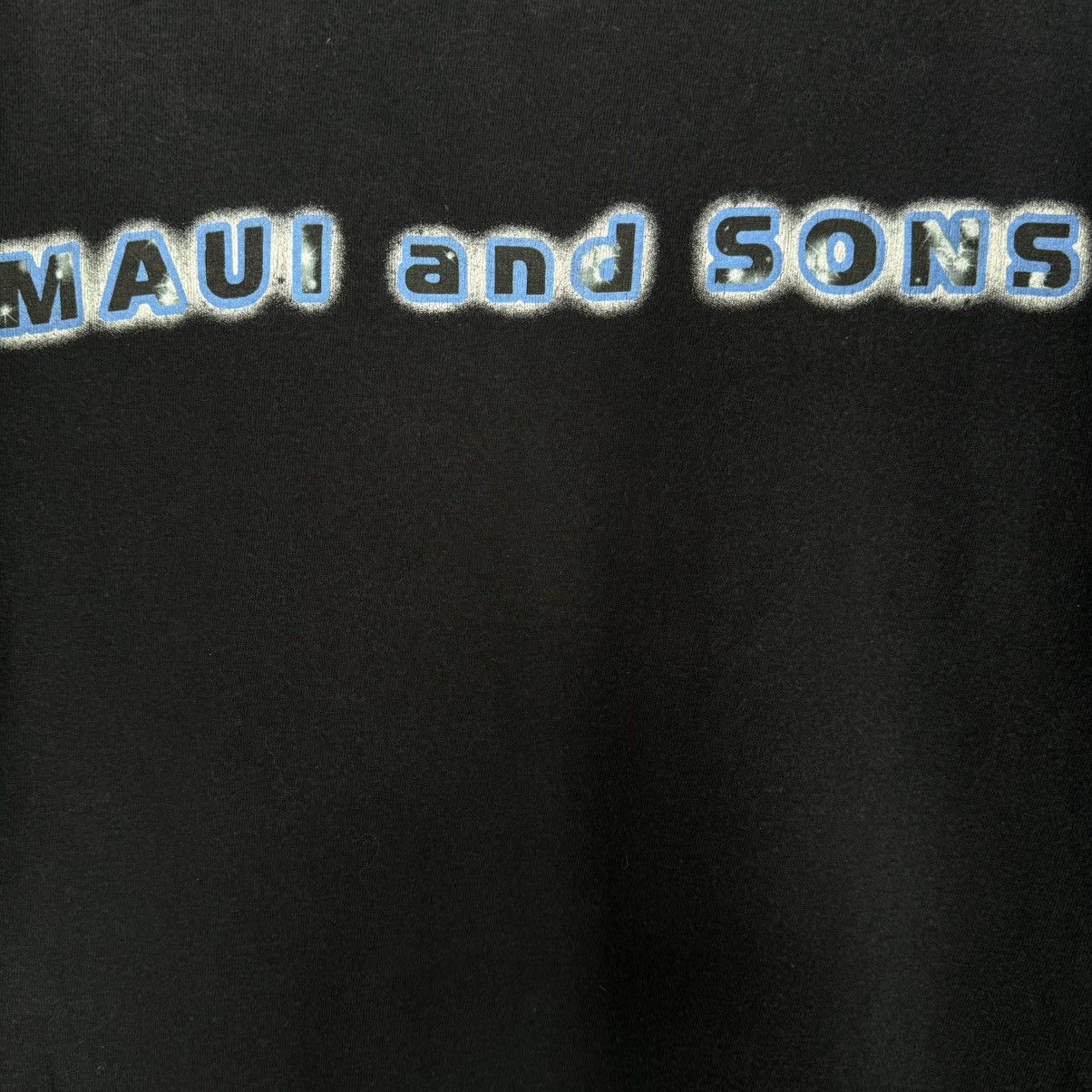 Maui and Sons Vintage 80s/90s Maui And Sons Planet Sharks All Over T Shirt Size US M / EU 48-50 / 2 - 8 Thumbnail