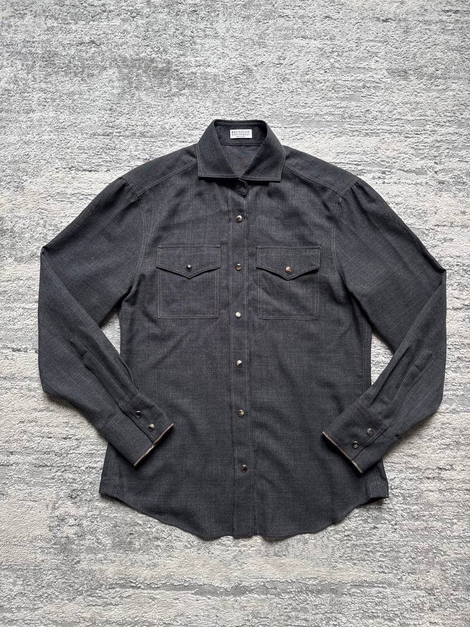 Brunello Cucinelli Brunello Cucinelli shirt Size S / US 4 / IT 40 - 1 Thumbnail