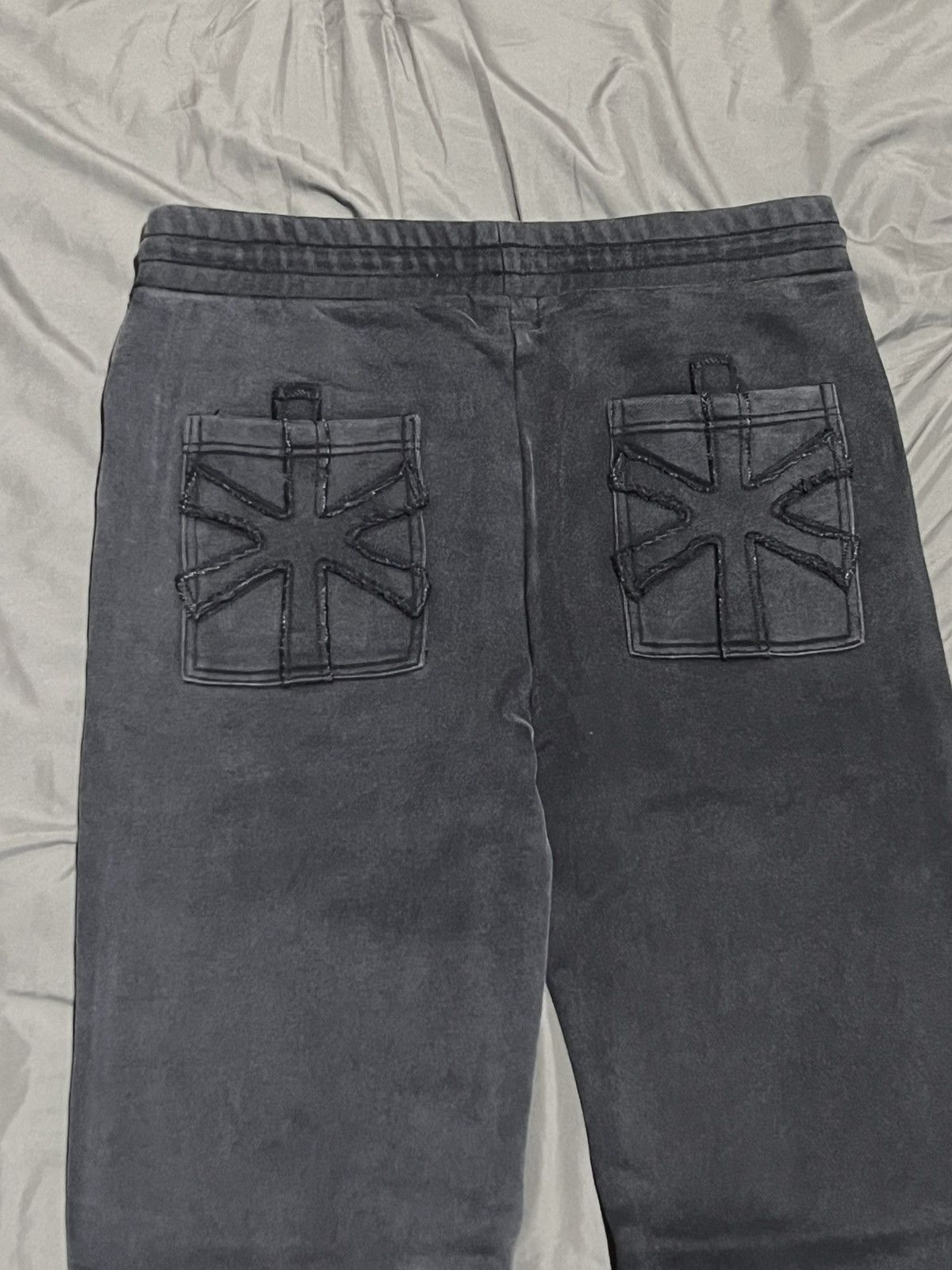 Other Black WorkingOnEscaping HeavyWight Sweatpants Size US 32 / EU 48 - 6 Thumbnail