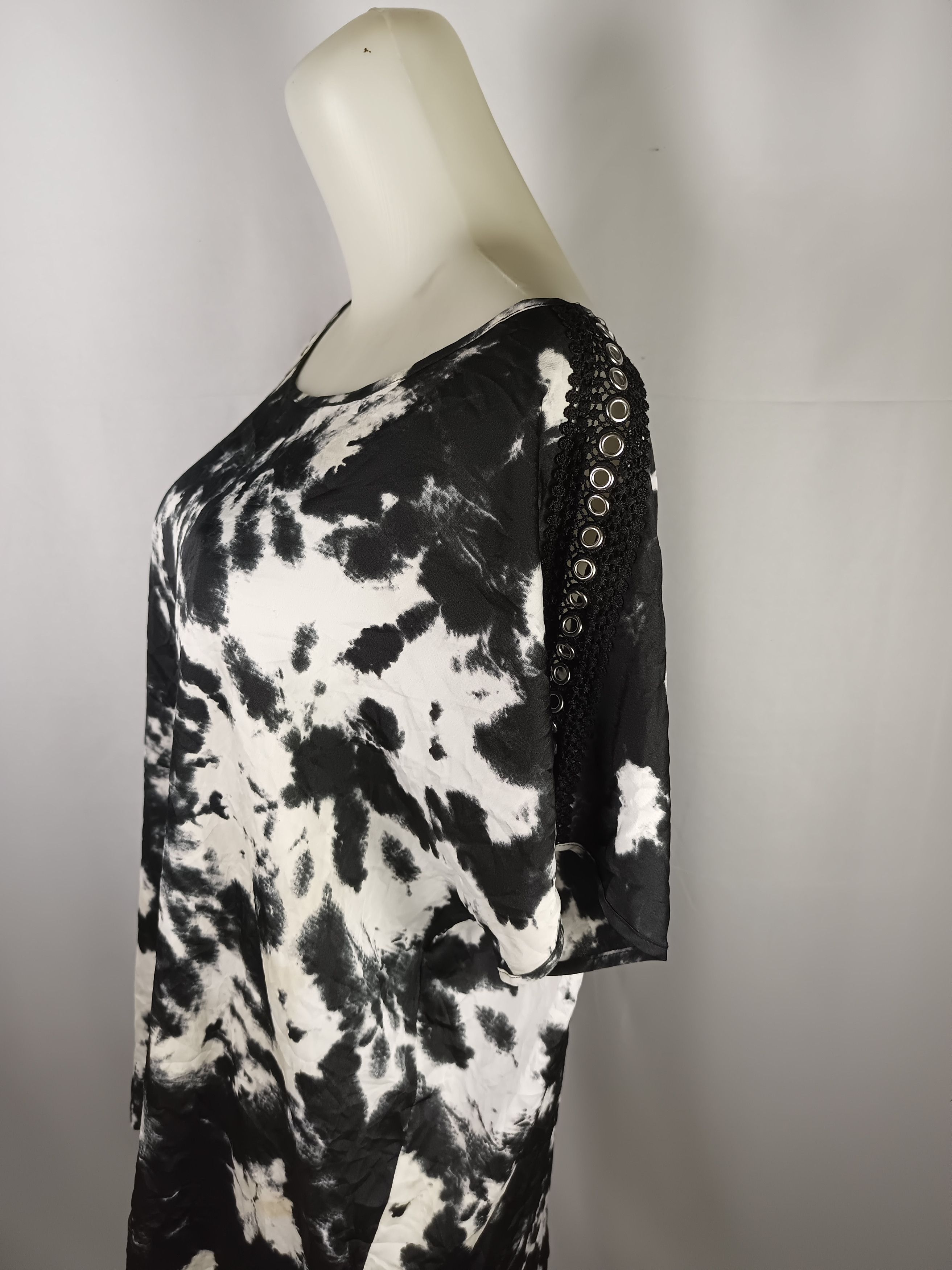 If Six Was Nine × Japanese Brand Karl Lagerfeld Women's Blouses vintage studed Tie Dye Size XL / US 12-14 / IT 48-50 - 7 Thumbnail