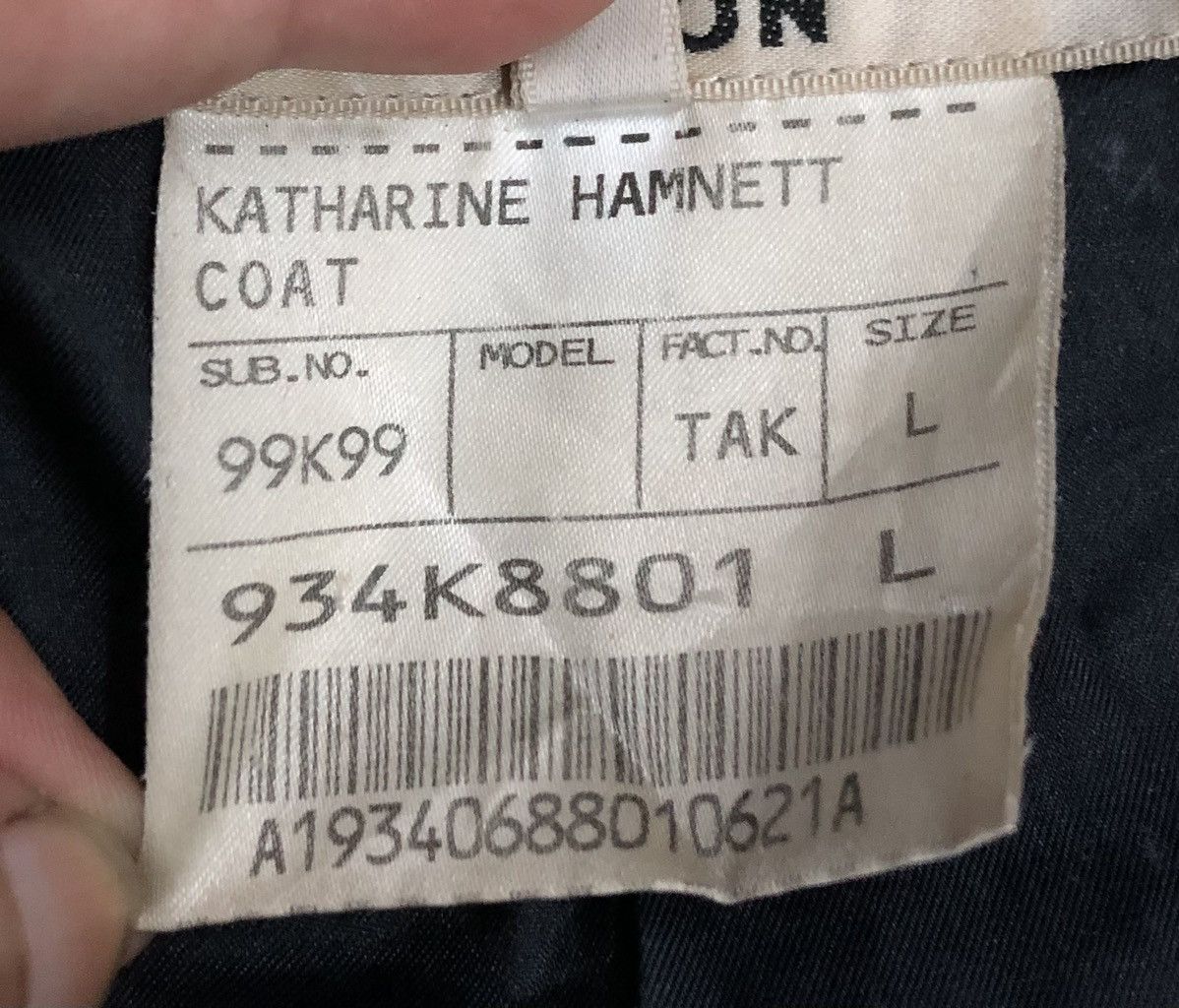 Katharine Hamnett London Vintage Katharine Hamnett London Coat Size L / US 10 / IT 46 - 14 Thumbnail
