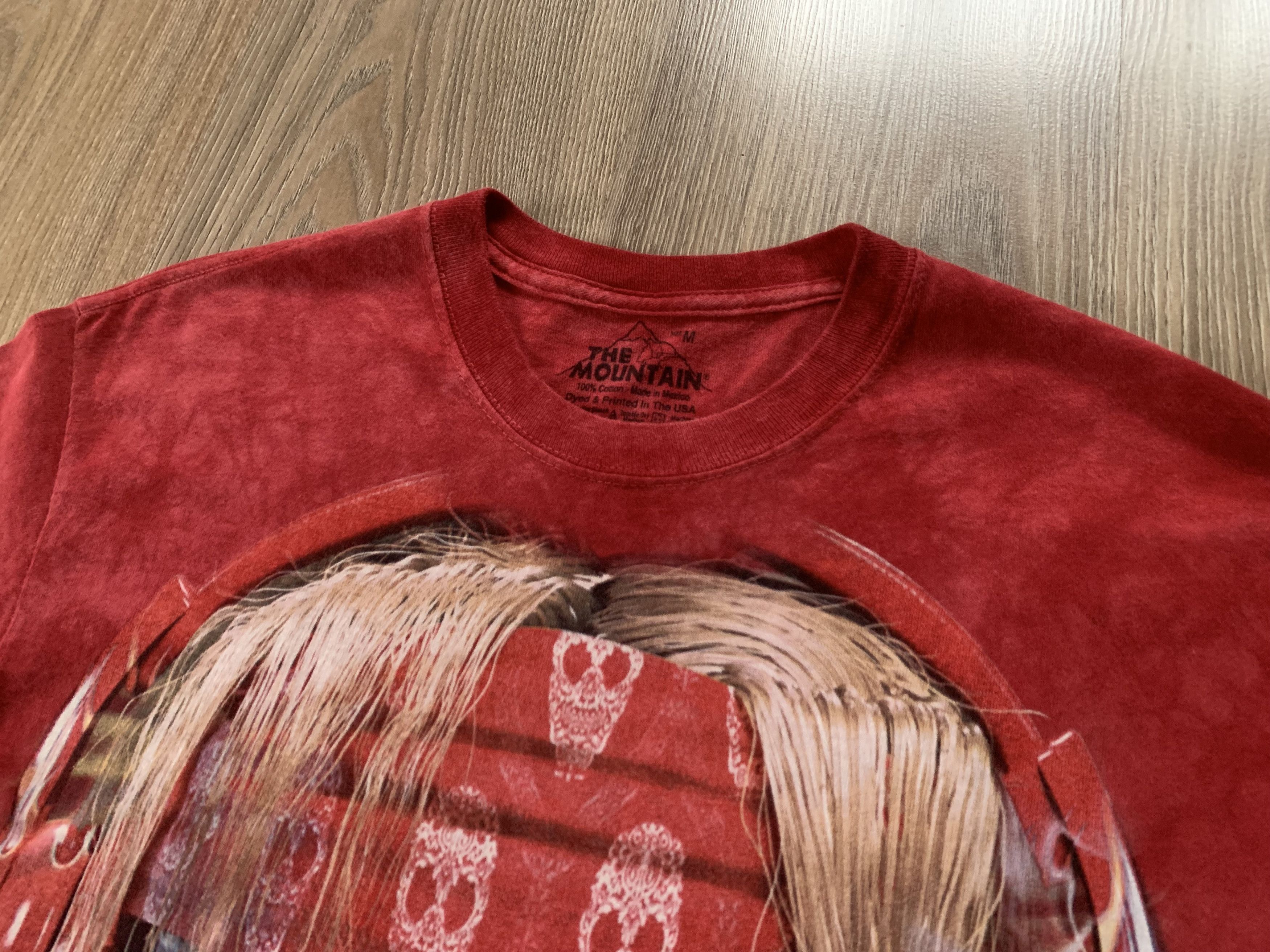 The Mountain × Vintage The Mountain Vintage Skull Tie Dye Graphic T Shirt Size US M / EU 48-50 / 2 - 4 Thumbnail