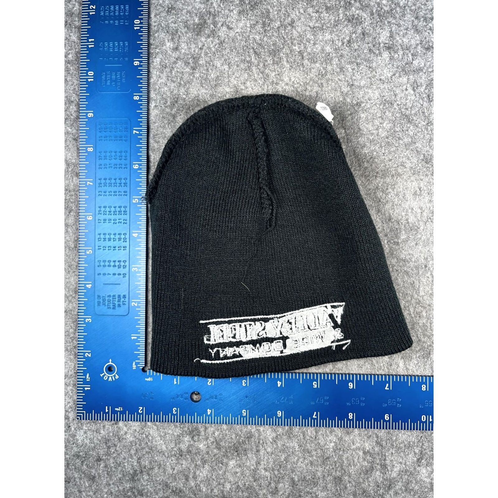 Port & Company Port & Company Hat Beanie Mens One Size Black Valley Steel Wire Company Winter Size ONE SIZE - 5 Thumbnail