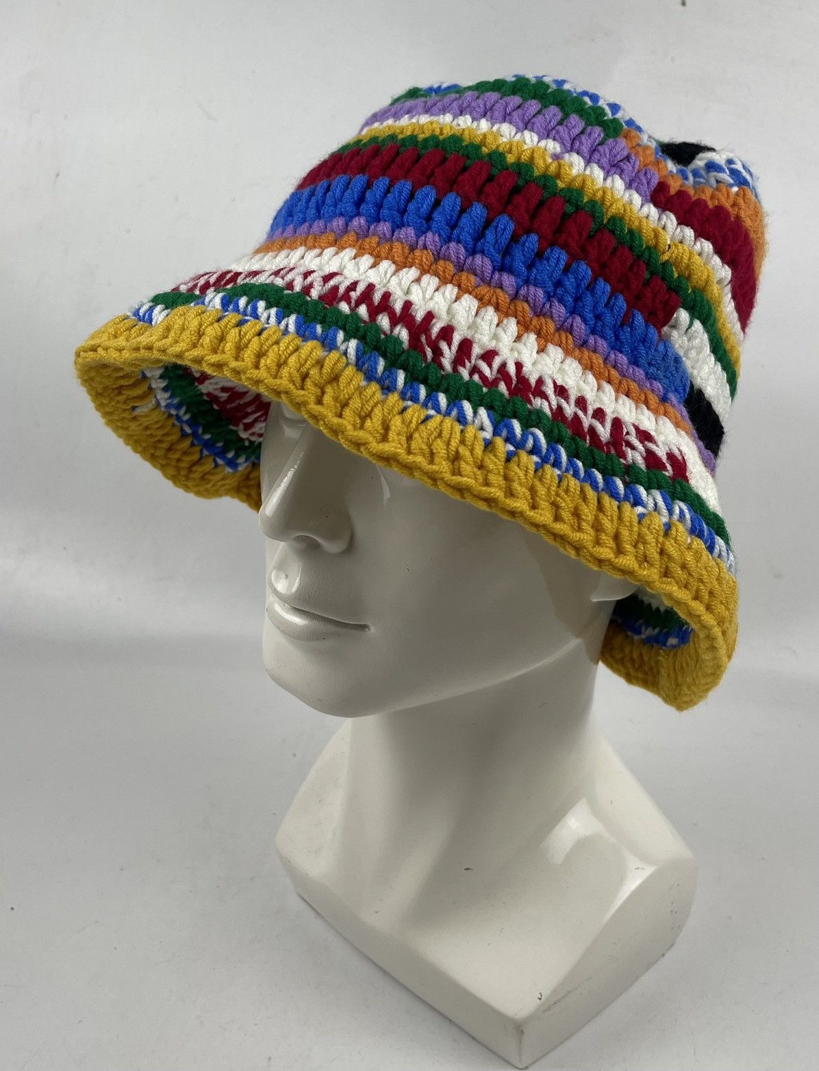 Japanese Brand custom made multicolour hat tc49 Size ONE SIZE - 1 Thumbnail