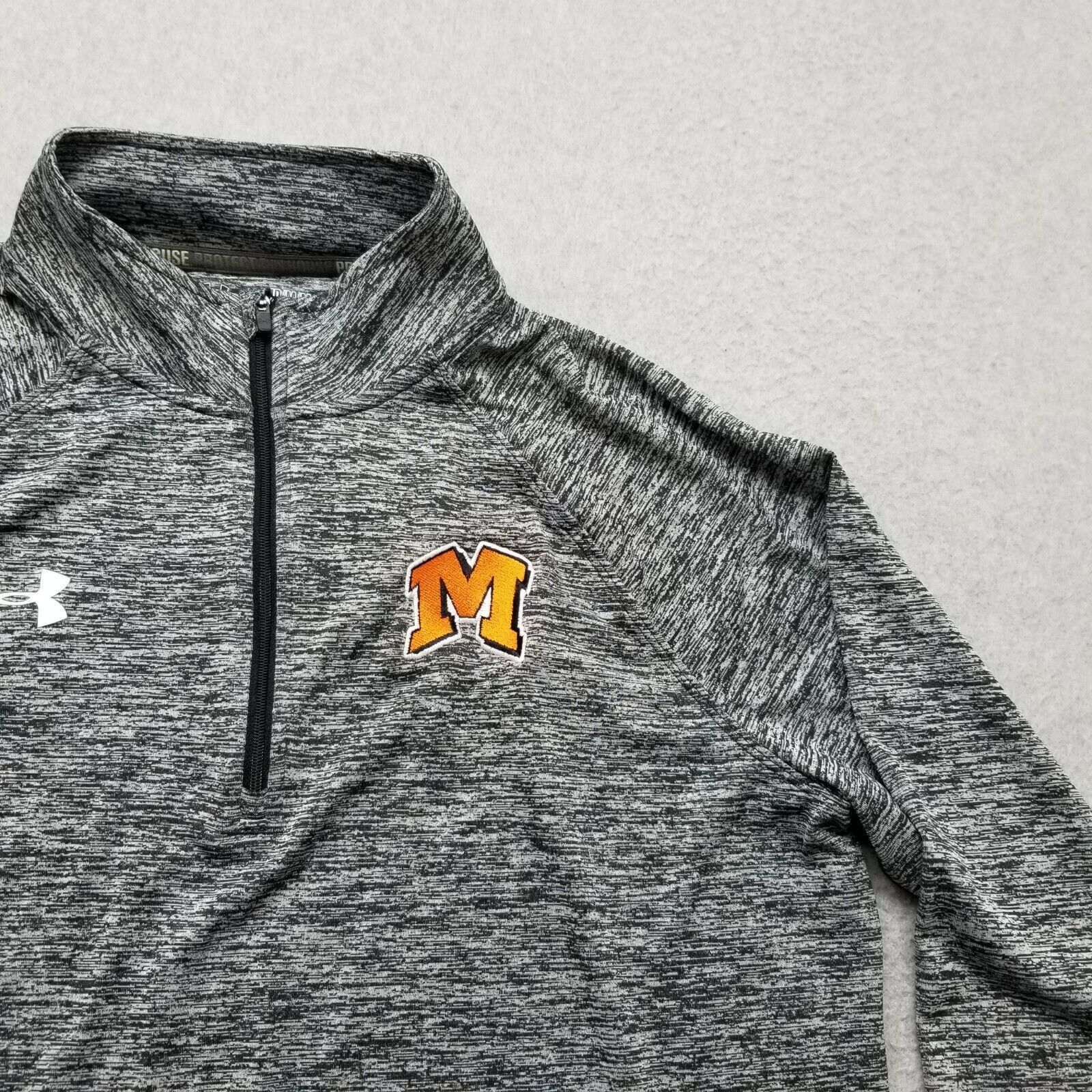 Under Armour Under Armour Shirt Men Medium Active Wear Pullover Zip Logo Size US M / EU 48-50 / 2 - 4 Thumbnail