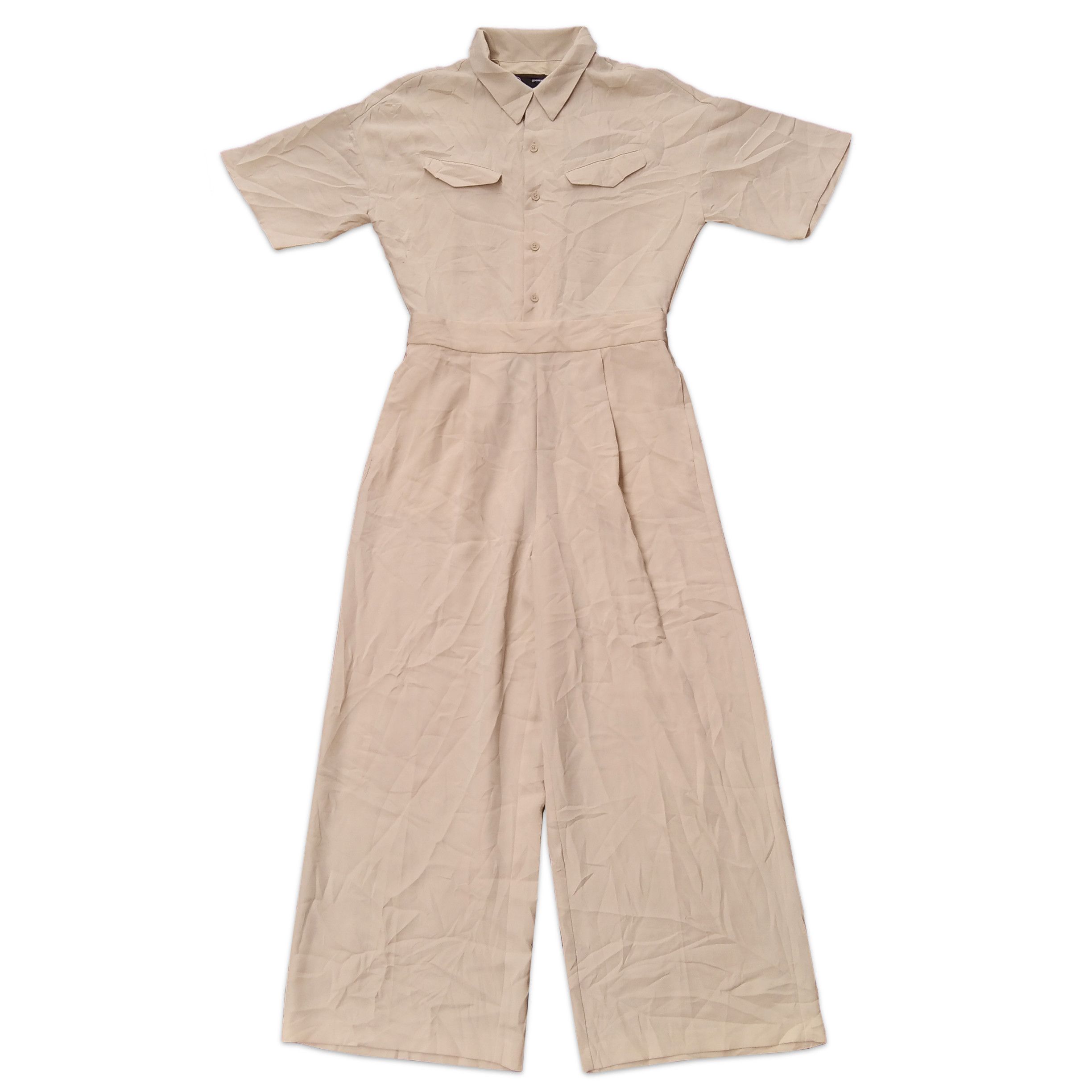 Image of Undercover X Gu Jumpsuit in Sand, Women's (Size 30)