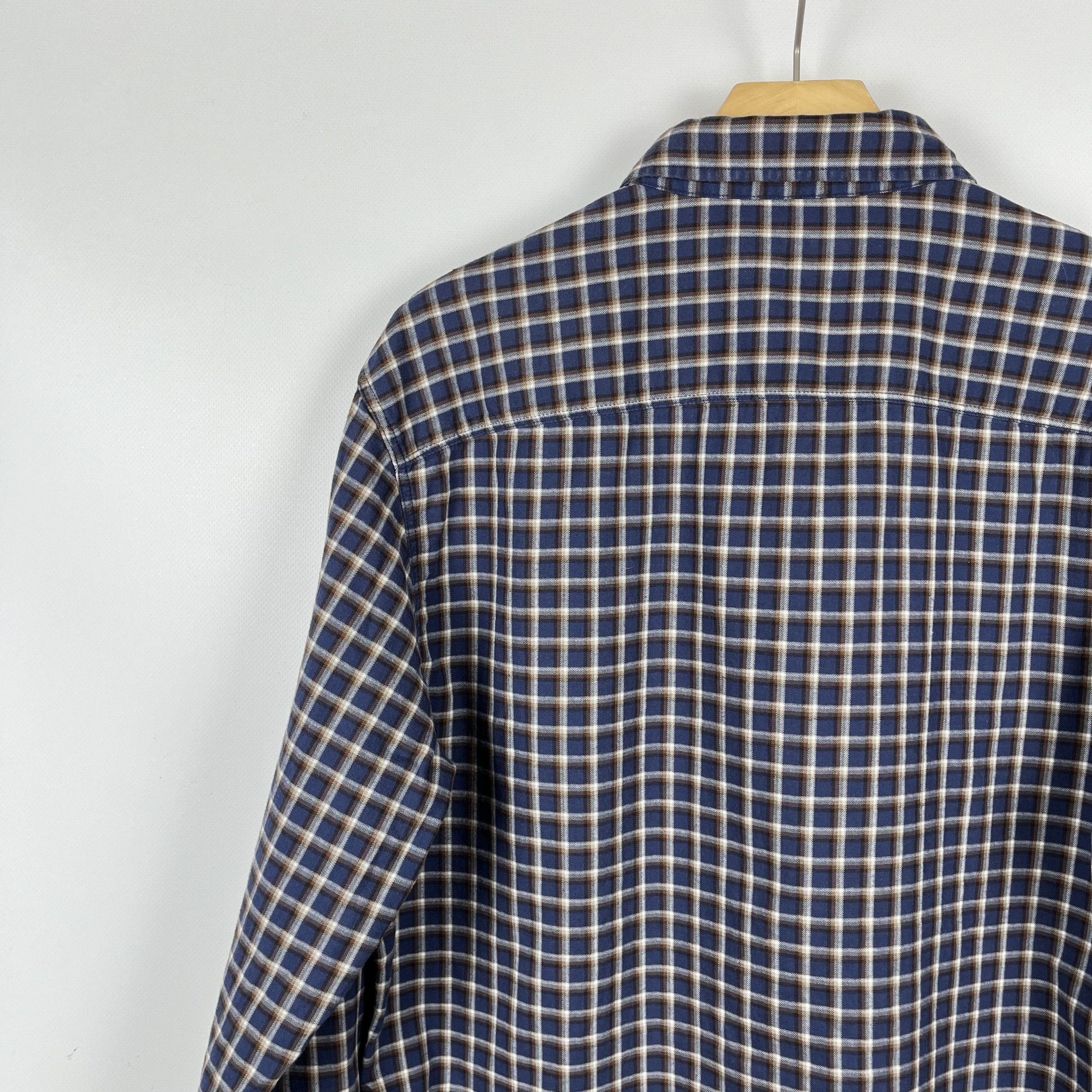 Allsaints Designer AllSaints Deming Long Sleeve Button Up Shirt Size US L / EU 52-54 / 3 - 19 Thumbnail