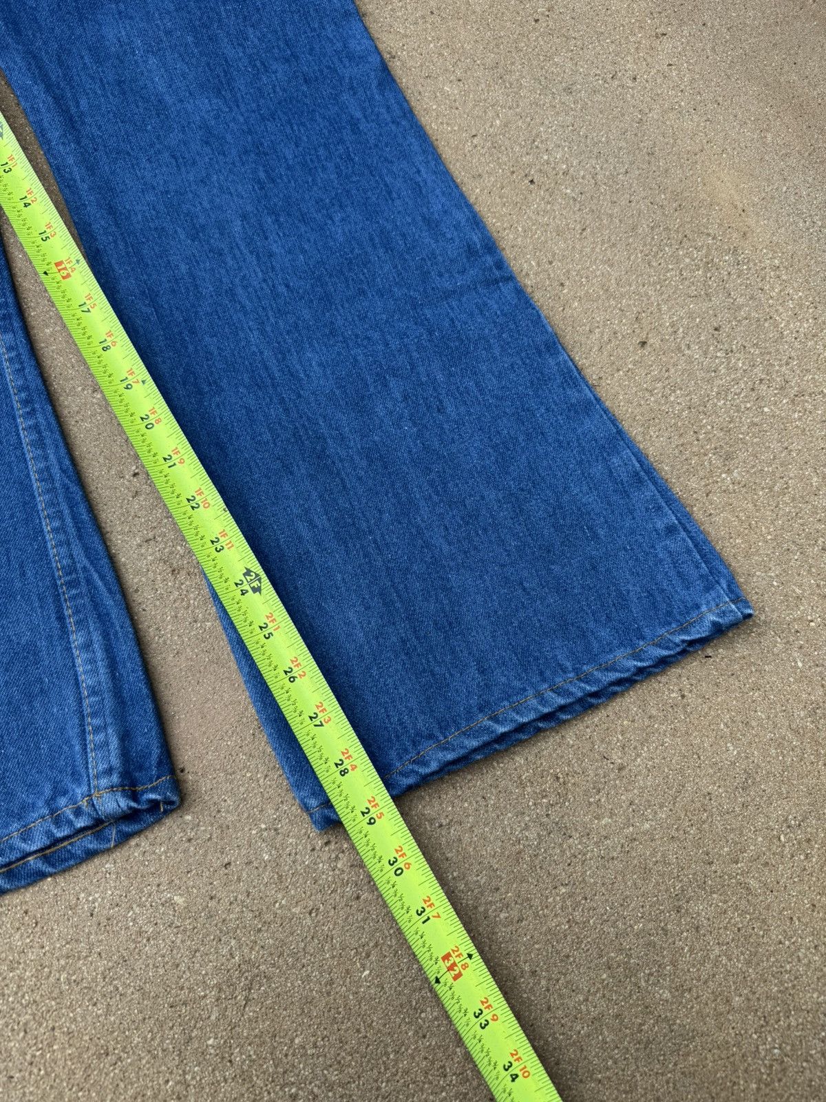 Levi's × Vintage Vtg 70’s Levi’s 646 Orange Tab Bellbottom Flare Jeans 33x29 Size US 33 - 10 Thumbnail