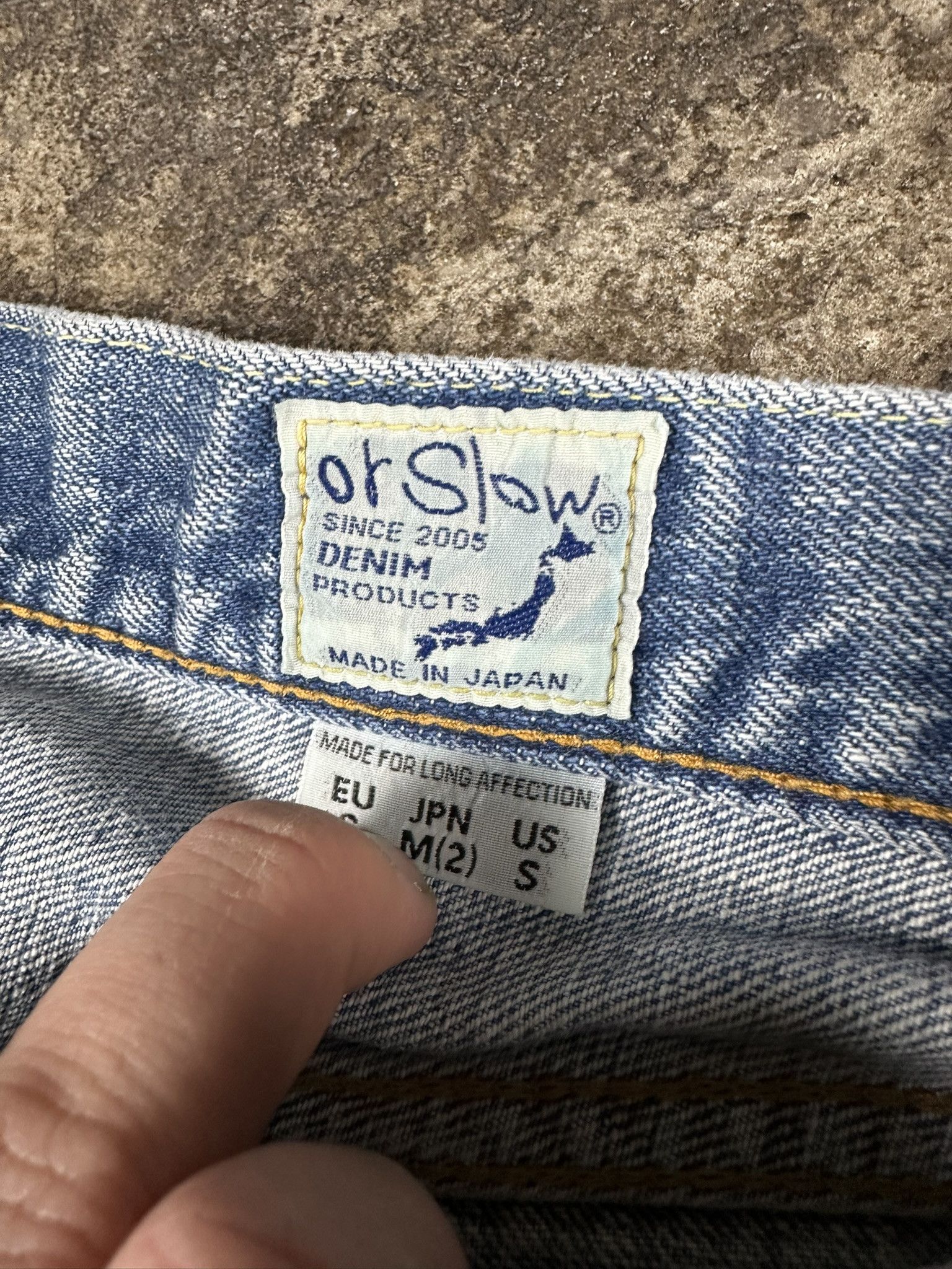 Orslow Japan Made Selvedge Orslow Straight Jeans Size US 30 / EU 46 - 9 Thumbnail