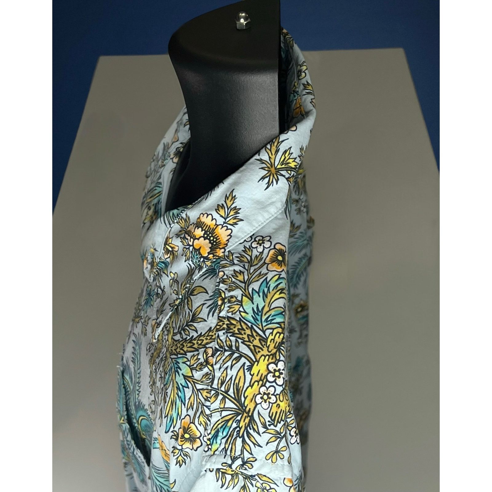 Hurley Hurley Hawaiian Shirt Large Palm Tree Floral Beach Button Up Size US L / EU 52-54 / 3 - 6 Thumbnail