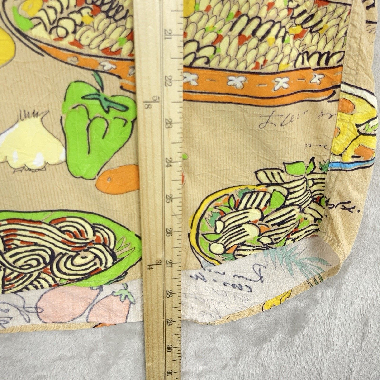 Jams World FoodArt by Jams World Shirt Italian Pasta Rare 90s *flaws* Size US XL / EU 56 / 4 - 6 Thumbnail
