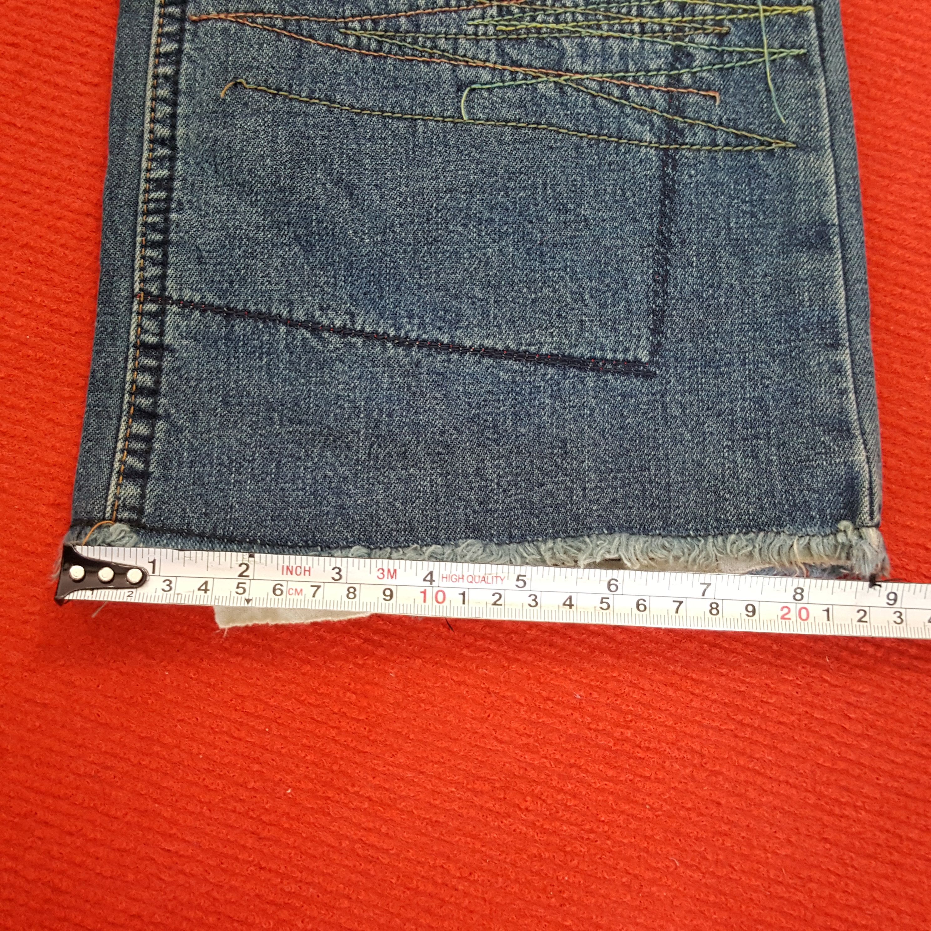 Hysteric Glamour Hysteric Glamour Kinky Jeans Rare Fashion Design Style Jeans Size US 27 - 11 Thumbnail