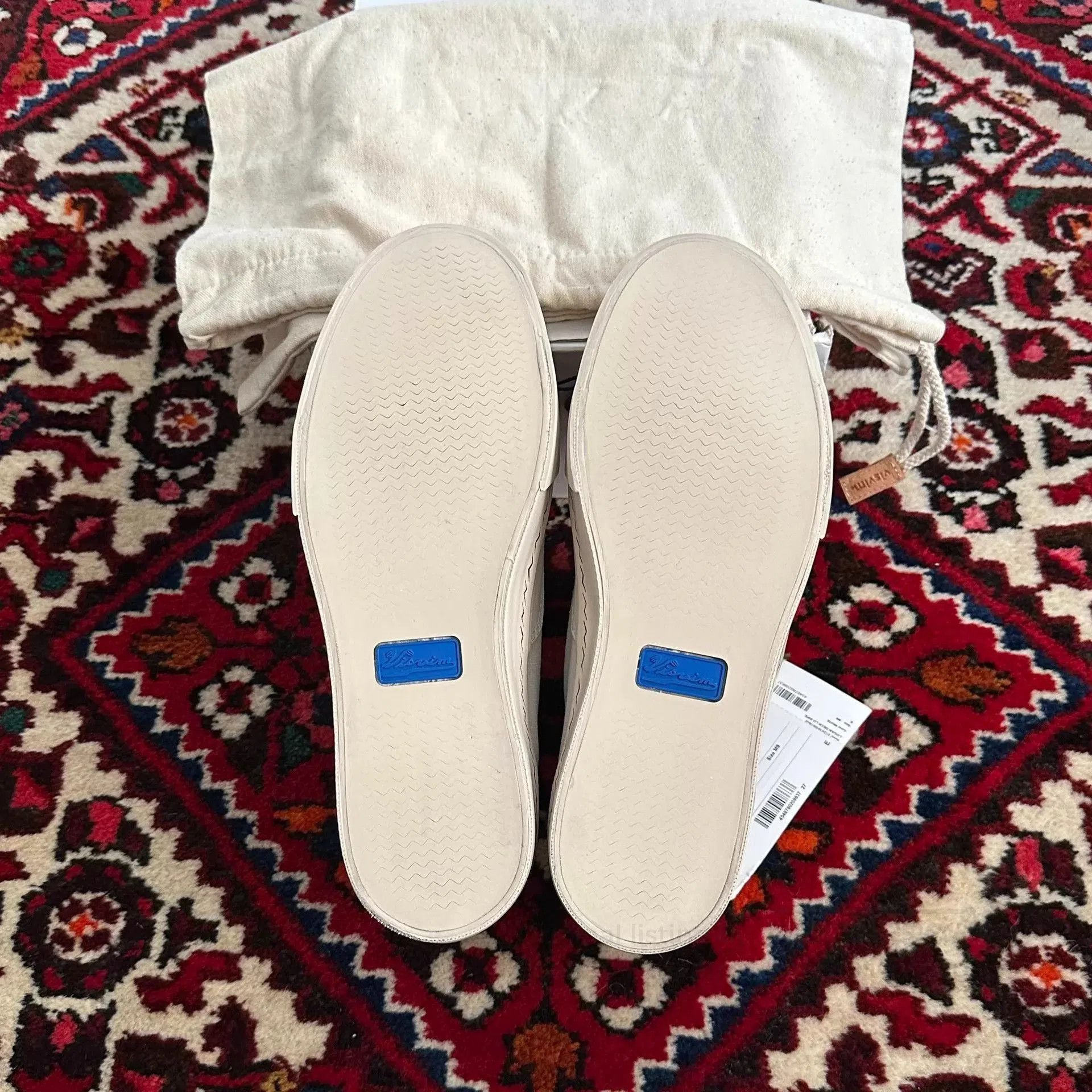 Visvim White Low-Top Lace-Up Casual Shoes Size 9. Size US 9 / EU 42 - 8 Thumbnail