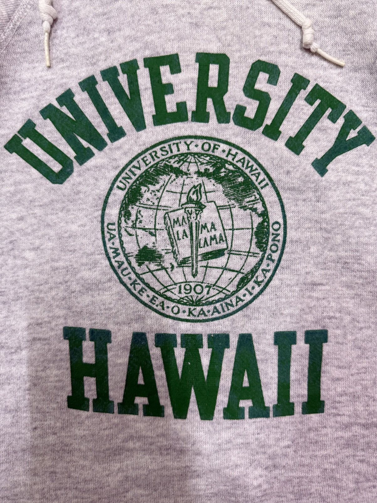 Vintage Vintage 80s University Hawaii Pullover Sweater Hoodie Size US M / EU 48-50 / 2 - 5 Thumbnail