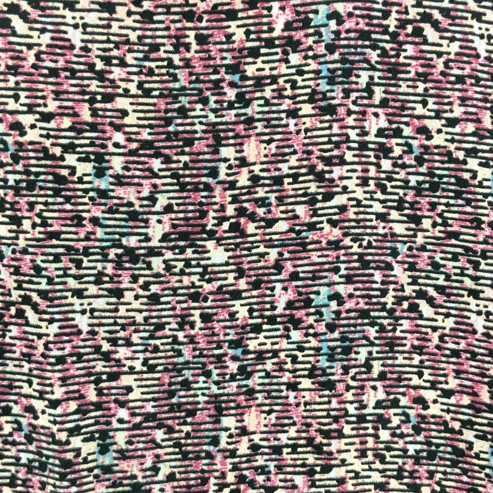 BCBGeneration BCBGeneration A-Line Mini Dress Womens 0 Multicolor Short Sleeve Cut Out Back Size 25" / US 0 / IT 36 - 5 Thumbnail